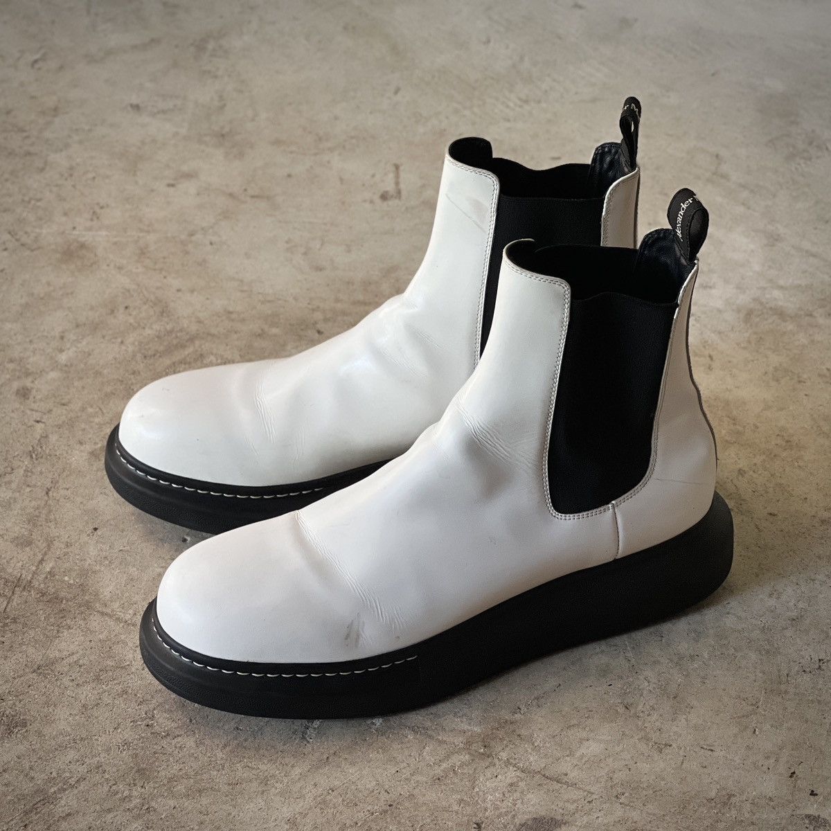 Alexander McQueen Alexander Mcqeen hybrid Chelsea boot Size US 13 / EU 46 - 4 Thumbnail