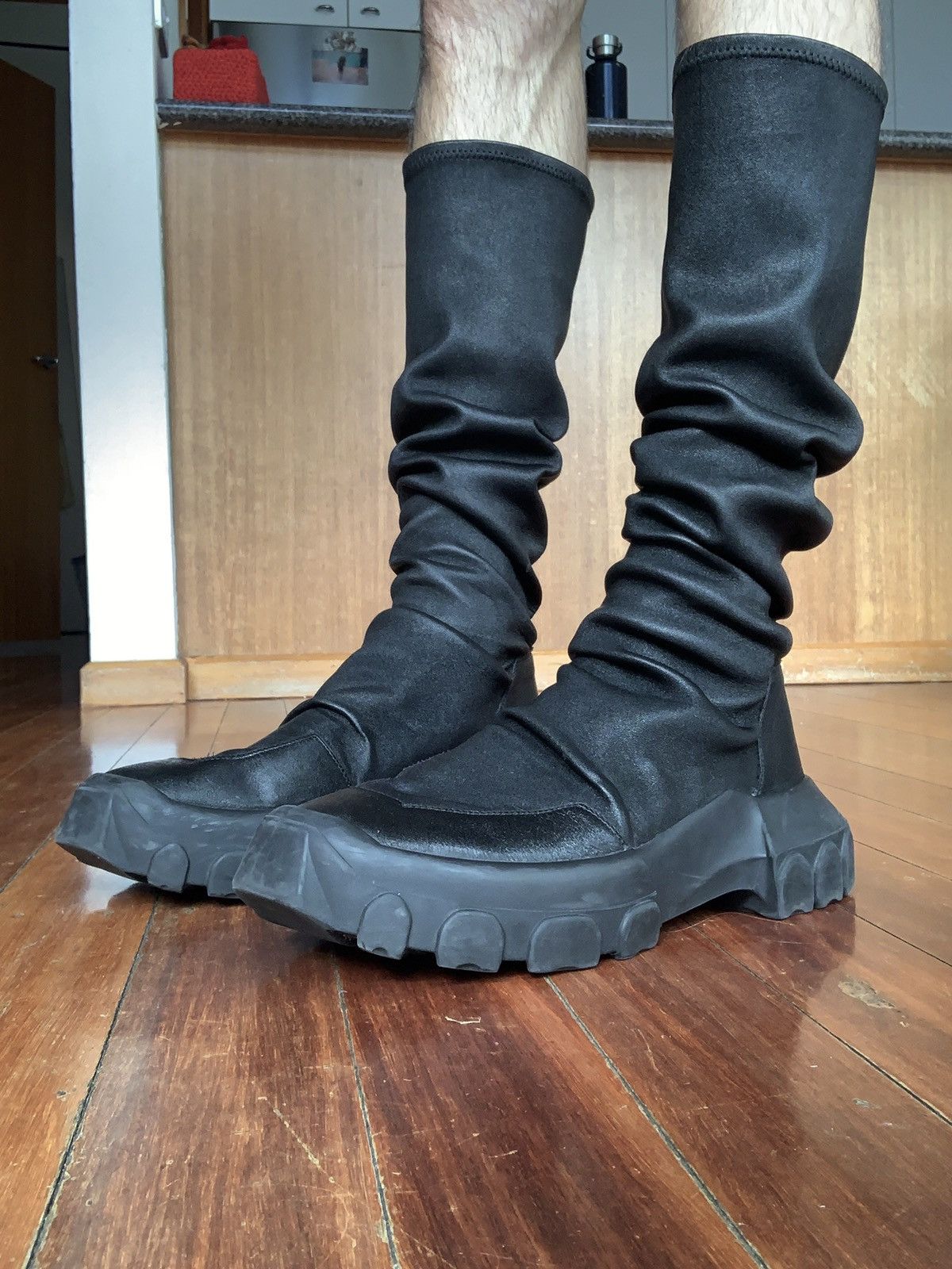 Rick Owens Rick Owens Hiking Tractor Sock Boots | Grailed Rick Owens Rick Owens Hiking Tractor Sock Boots | Grailed