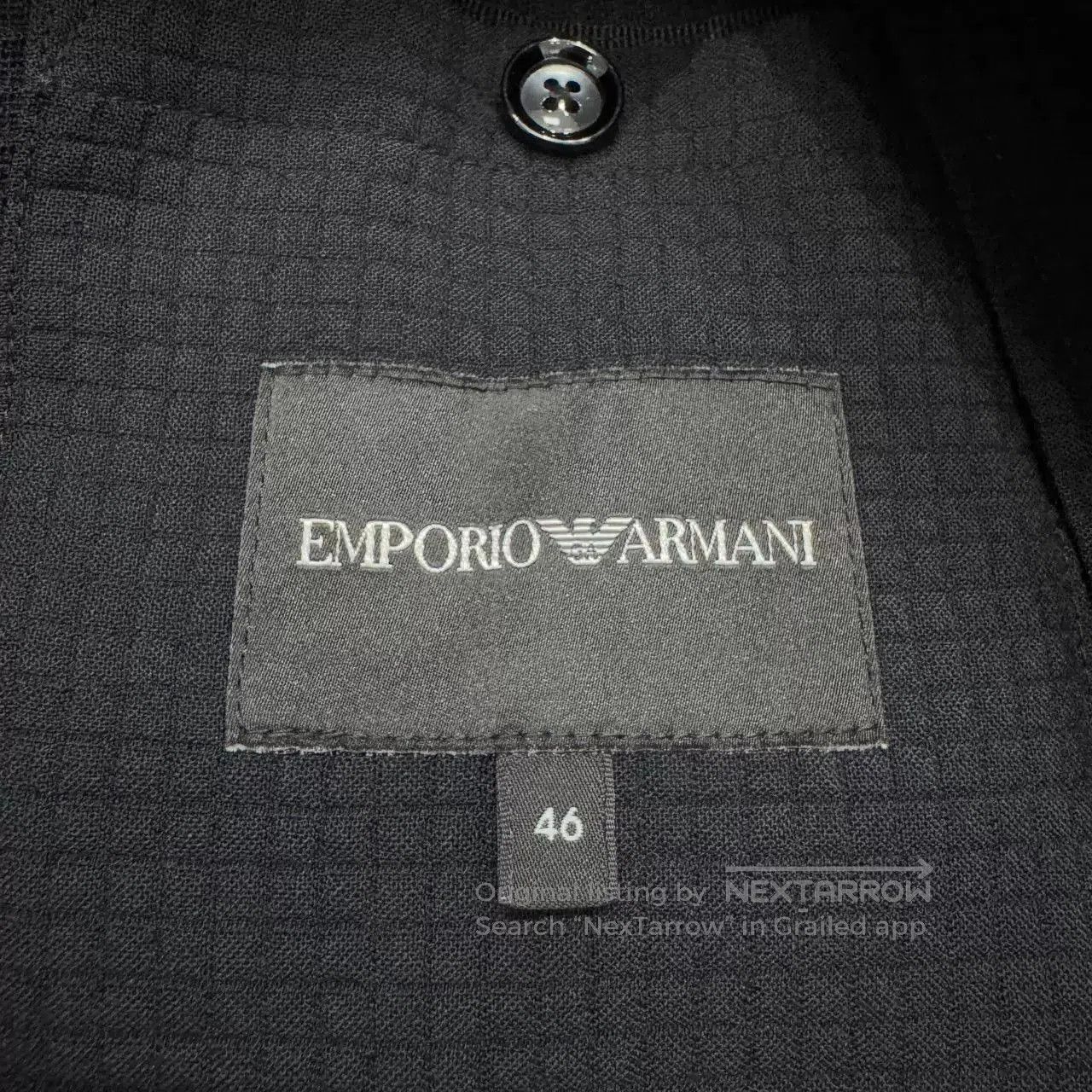 Emporio Armani EMPORIO ARMANI Hooded Blazer Jacket. Size US S / EU 44-46 / 1 - 2 Thumbnail