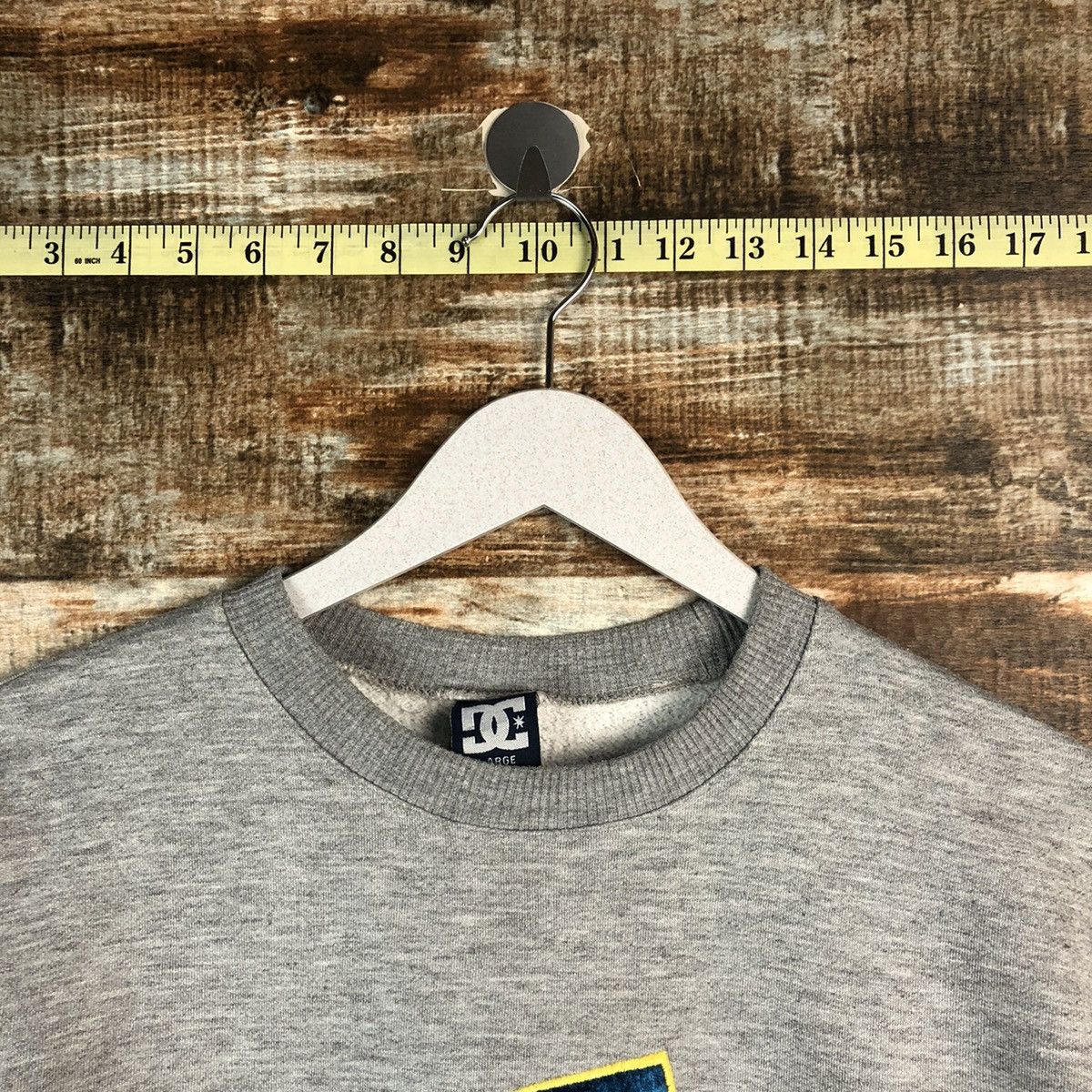 DC × Vintage DC Grey vintage Sweatshirt #A1942 Size US S / EU 44-46 / 1 - 4 Thumbnail