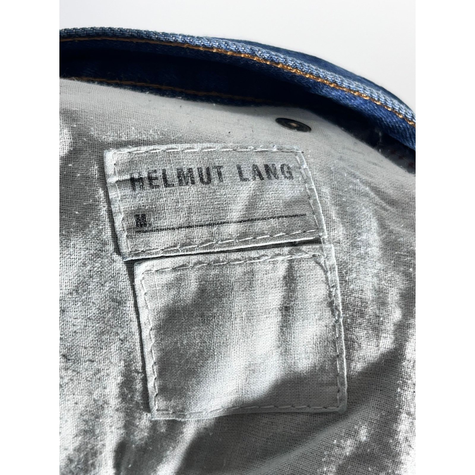 Helmut Lang Helmut Leng Jeans designer archive denim 1998 streetwear 00s Size US 36 / EU 52 - 12 Thumbnail