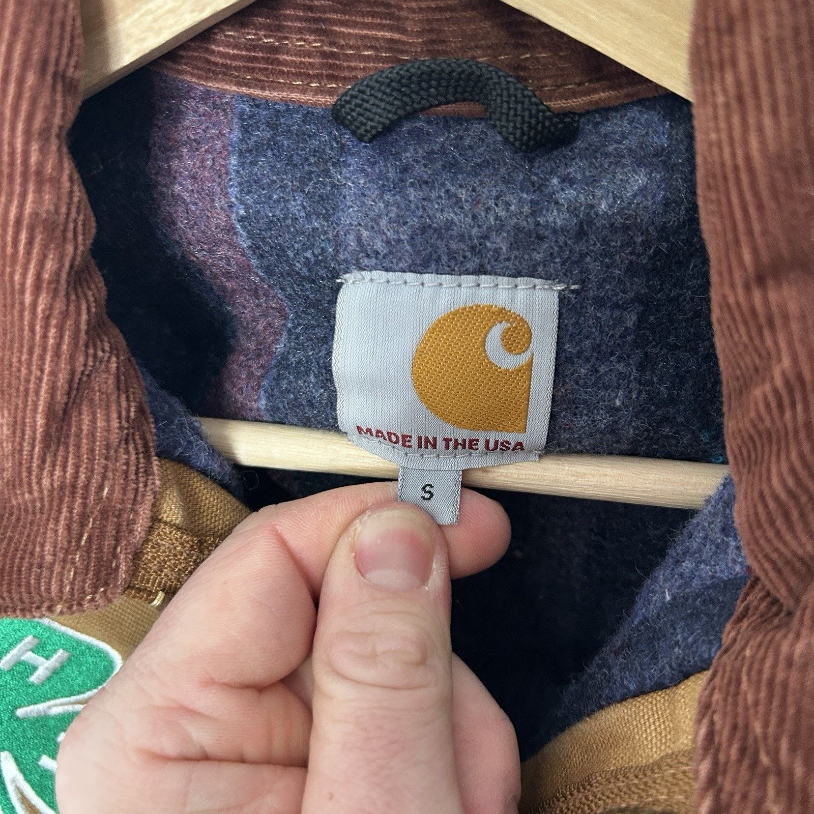 Carhartt Carhartt Blanket-Lined Detroit Jacket “Brown” J001 BRN Size US S / EU 44-46 / 1 - 12 Thumbnail
