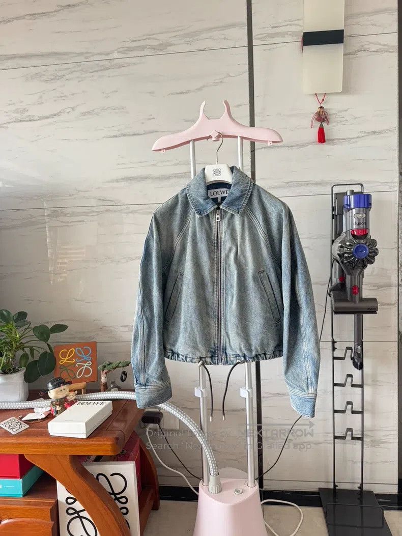 Loewe Loewe Balloon Outerwear Denim Jacket Size XS / US 0-2 / IT 36-38 - 1 Thumbnail