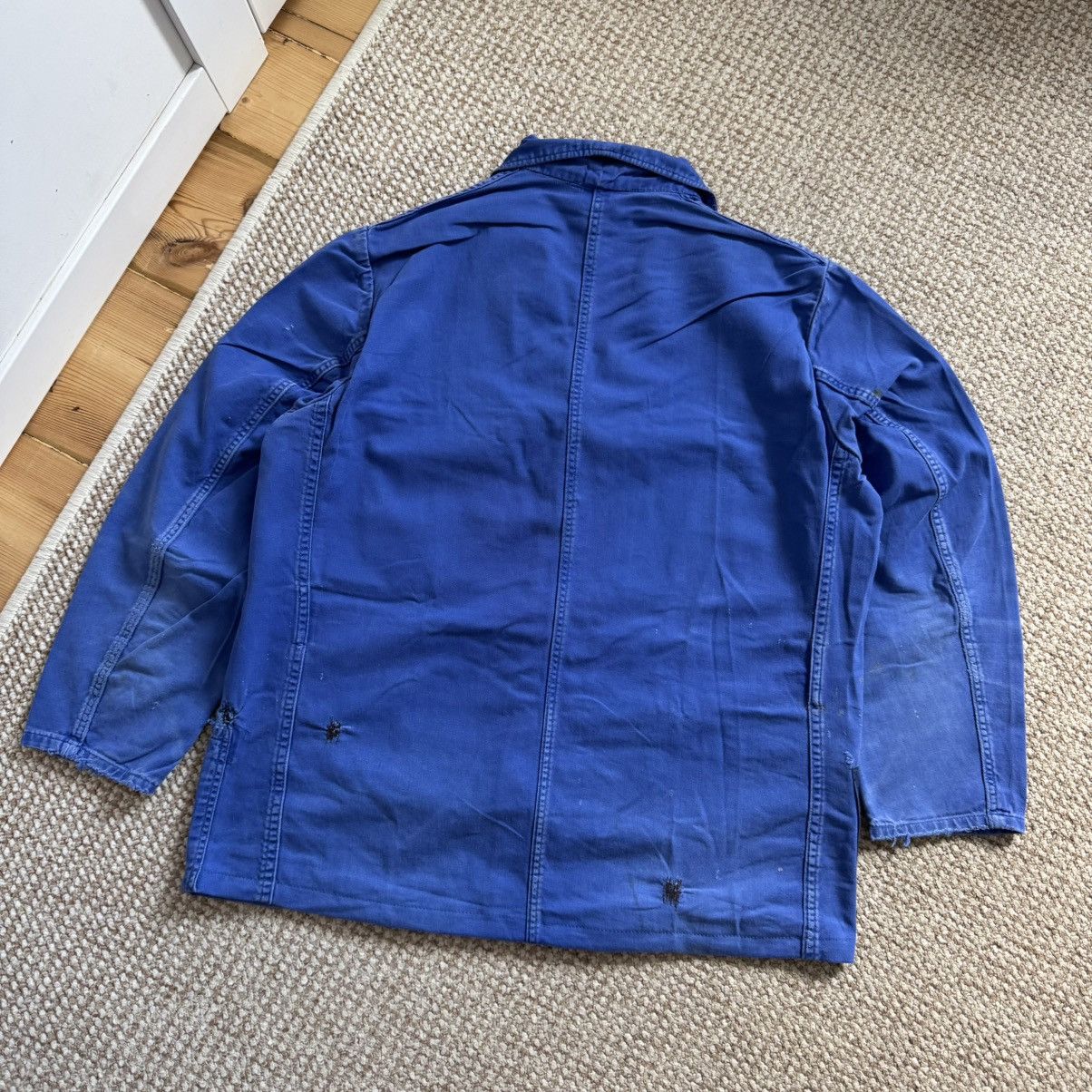 Le Laboureur 60s very worn french vintage distressed works jacket Size US S / EU 44-46 / 1 - 11 Thumbnail