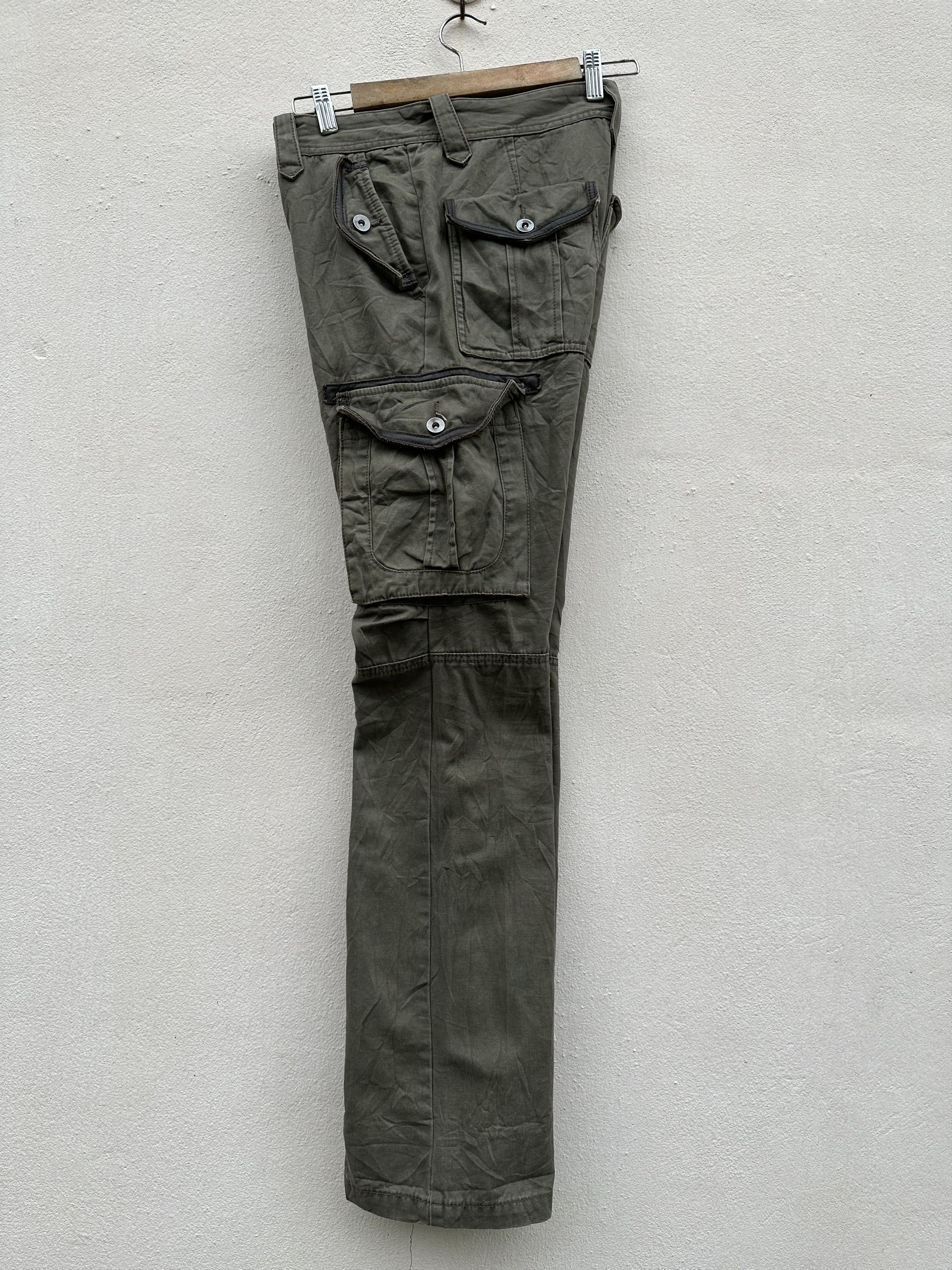 JACKROSE Japanese Brand JackRose Distressed Cargo Trouser Pant Size US 31 - 22 Thumbnail