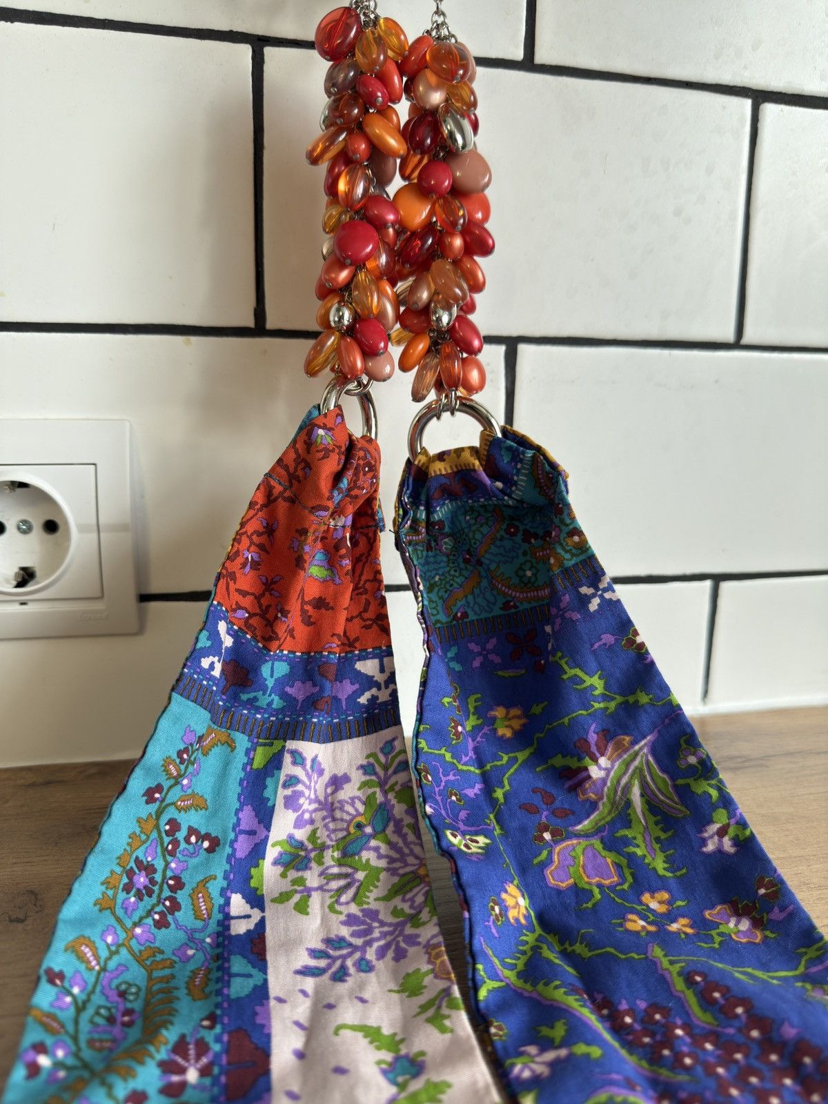 Etro 😍 Etro Multicolor Paisley Printed Silk Head Band Scarf Belt Size ONE SIZE - 7 Thumbnail