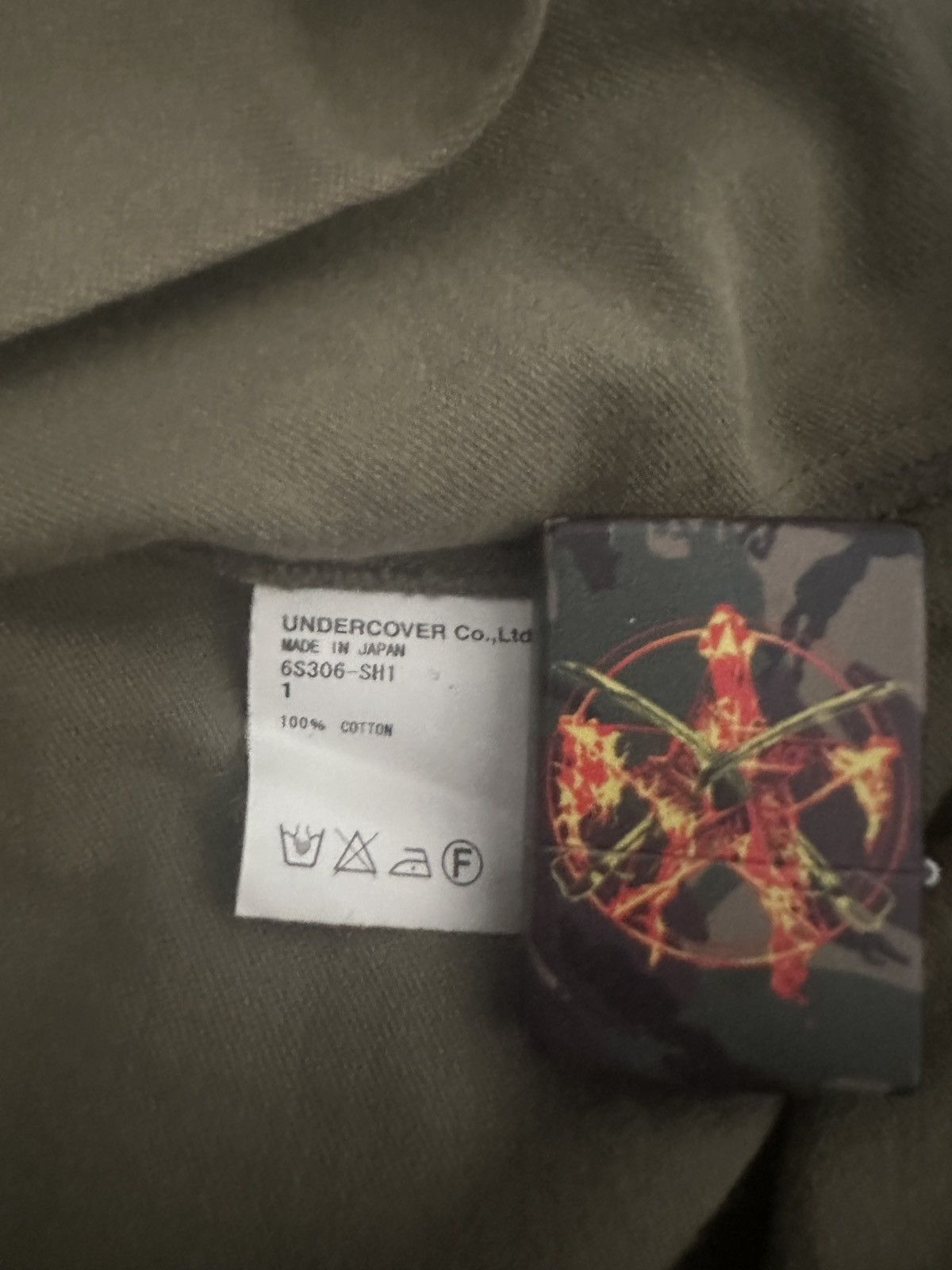 Jun Takahashi × Undercover Undercover SS03 Patchwork Military Shirt “CAN” Size US S / EU 44-46 / 1 - 5 Thumbnail