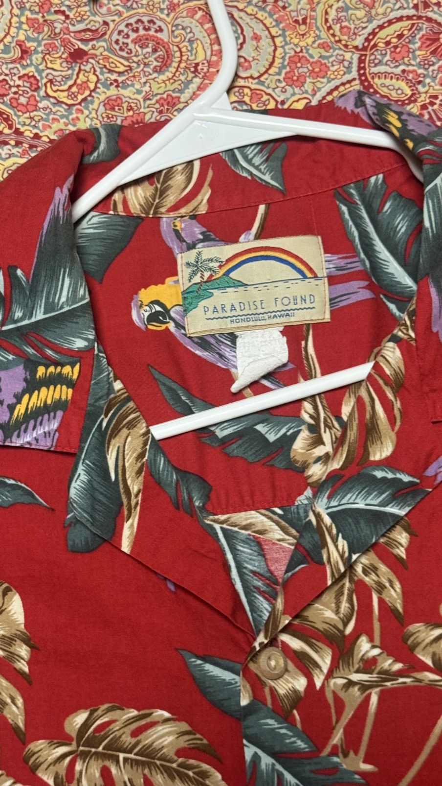 Paradise Found Red Paradise Found Hawaiian Size US XL / EU 56 / 4 - 3 Thumbnail