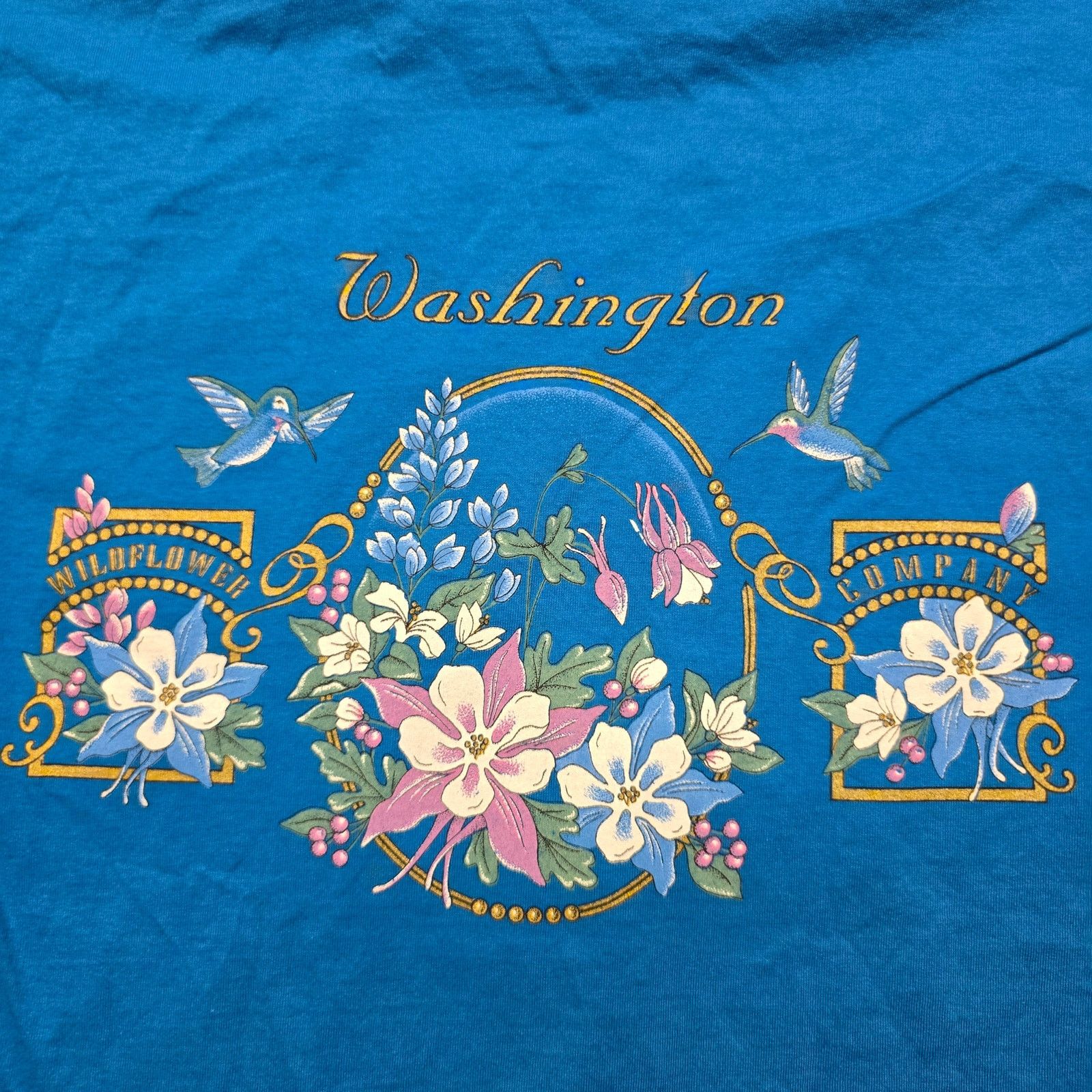 Jerzees × Vintage Vintage Shirt Minnesota Washington L Flower Nature Tee Size US L / EU 52-54 / 3 - 7 Thumbnail
