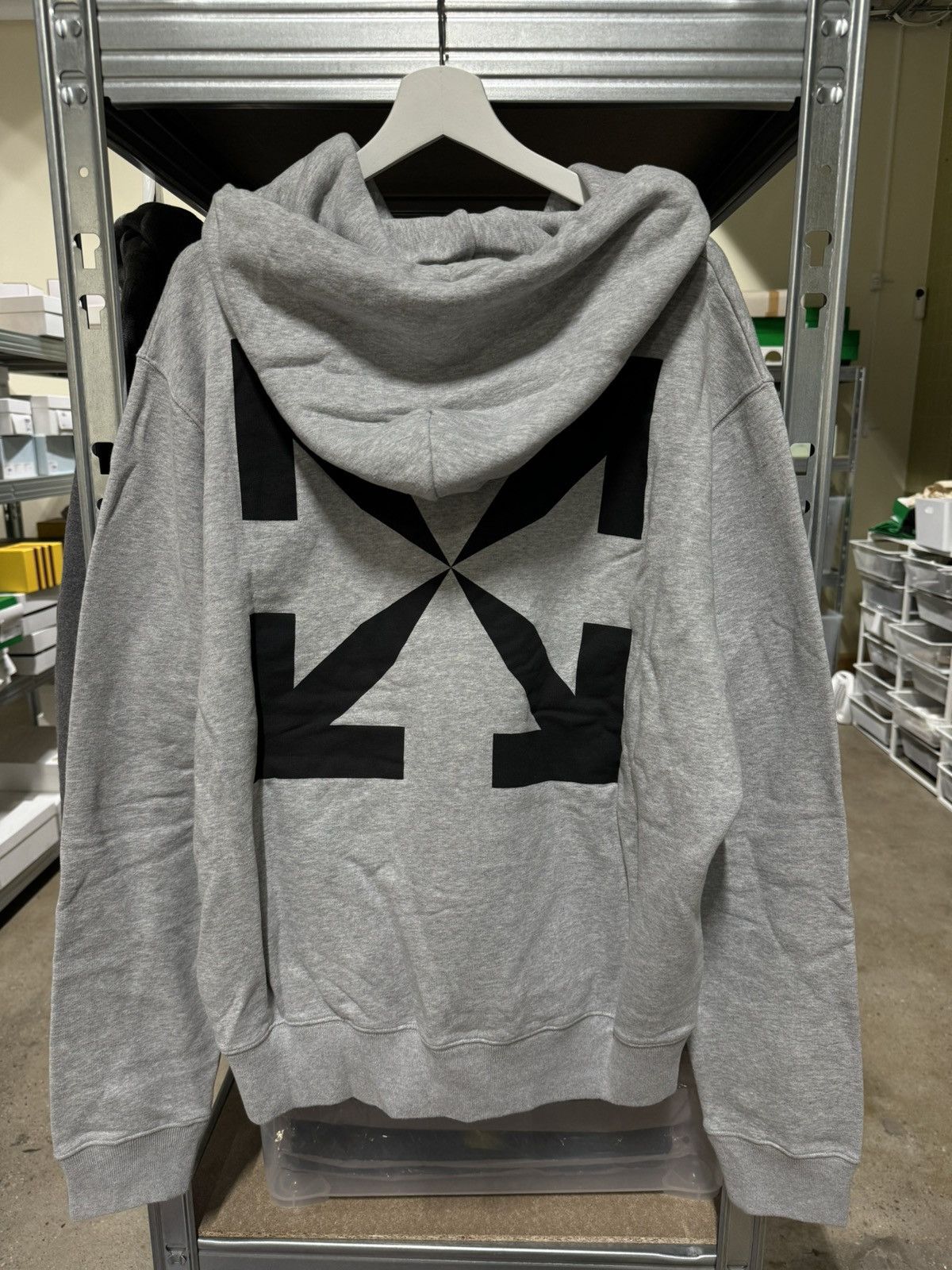 Off White Off White Graphic Print Arrow Hoodie NEW 800 Grailed