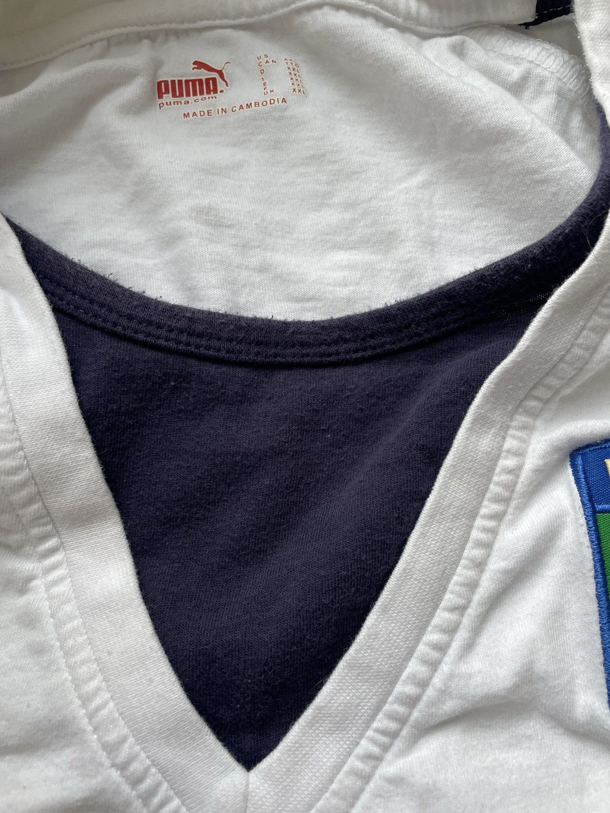 Puma × Vintage 2006-07 Italy Puma Training Shirt Size US XXL / EU 58 / 5 - 3 Thumbnail