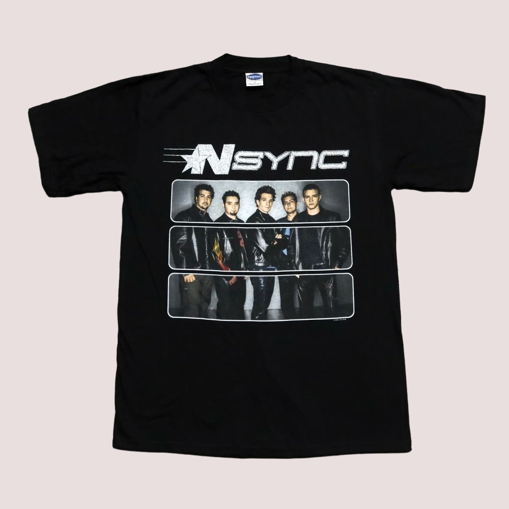 Vintage Vintage Nsync Shirt Men M Black 2001 Tour Pop Boy Band Size US M / EU 48-50 / 2 - 1 Thumbnail