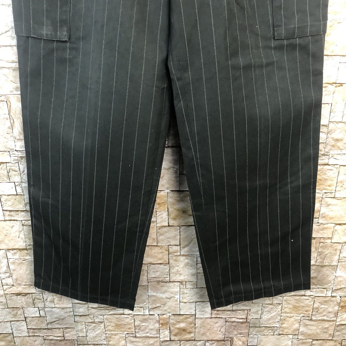 Coca Cola Coca Cola Black Stripe Cargo Multipocket Pants #A88 Size US 31 - 6 Thumbnail