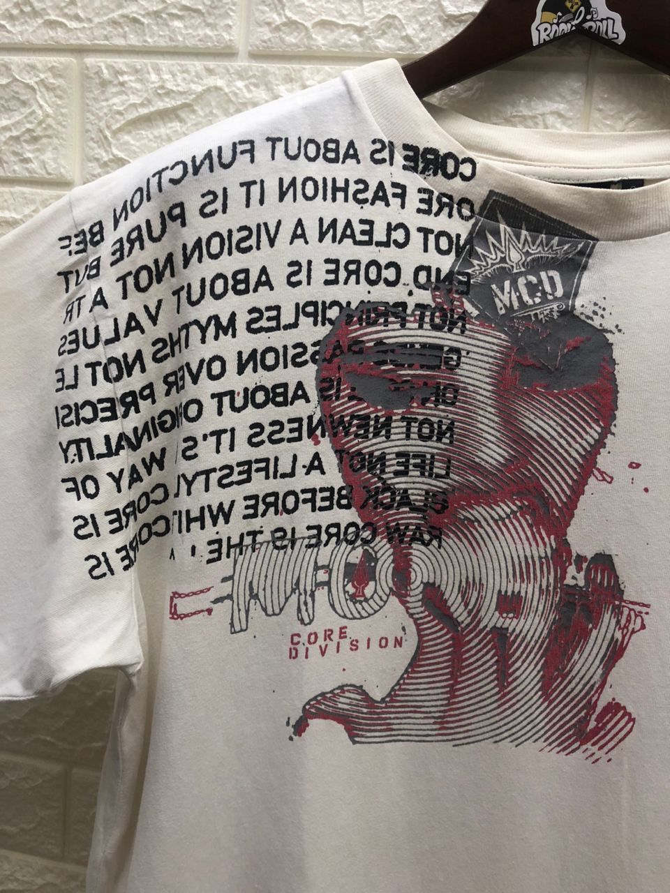 Vintage 💥best offer💥Rare(MCB)More Core Division Punk t-shirt Size US L / EU 52-54 / 3 - 2 Thumbnail