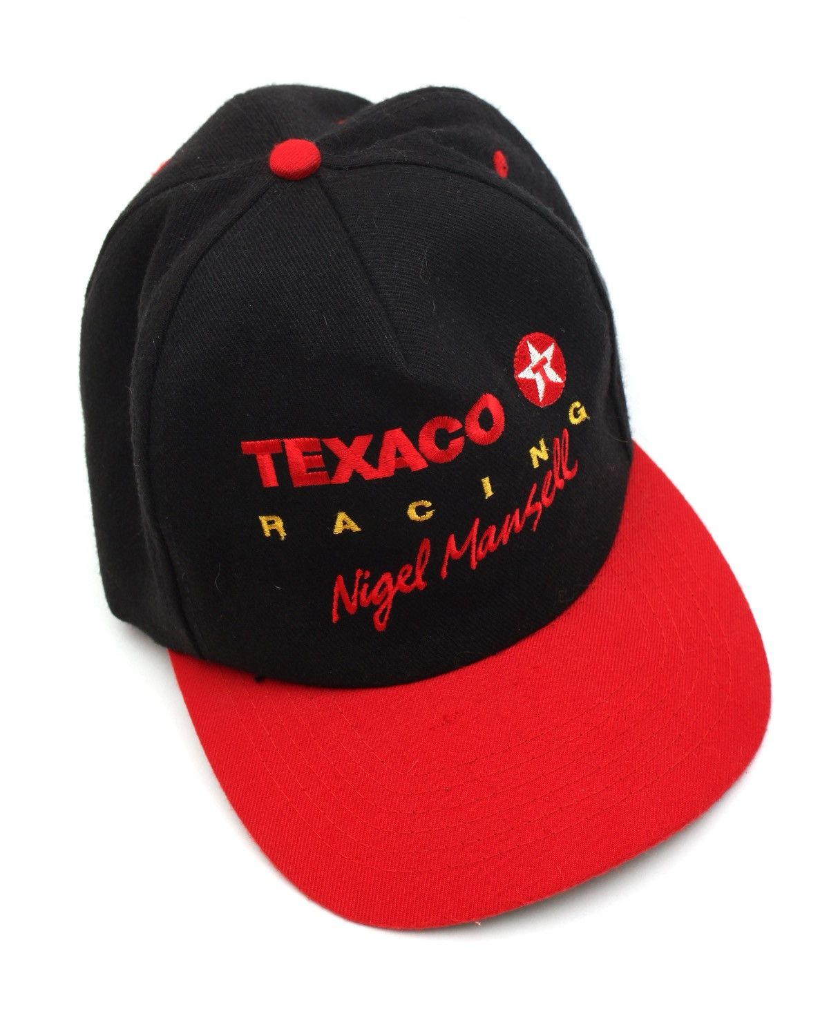 Formula 1 Nigel Mansell Original Baseball Cap Texaco F1 Snapback Size ONE SIZE - 7 Thumbnail