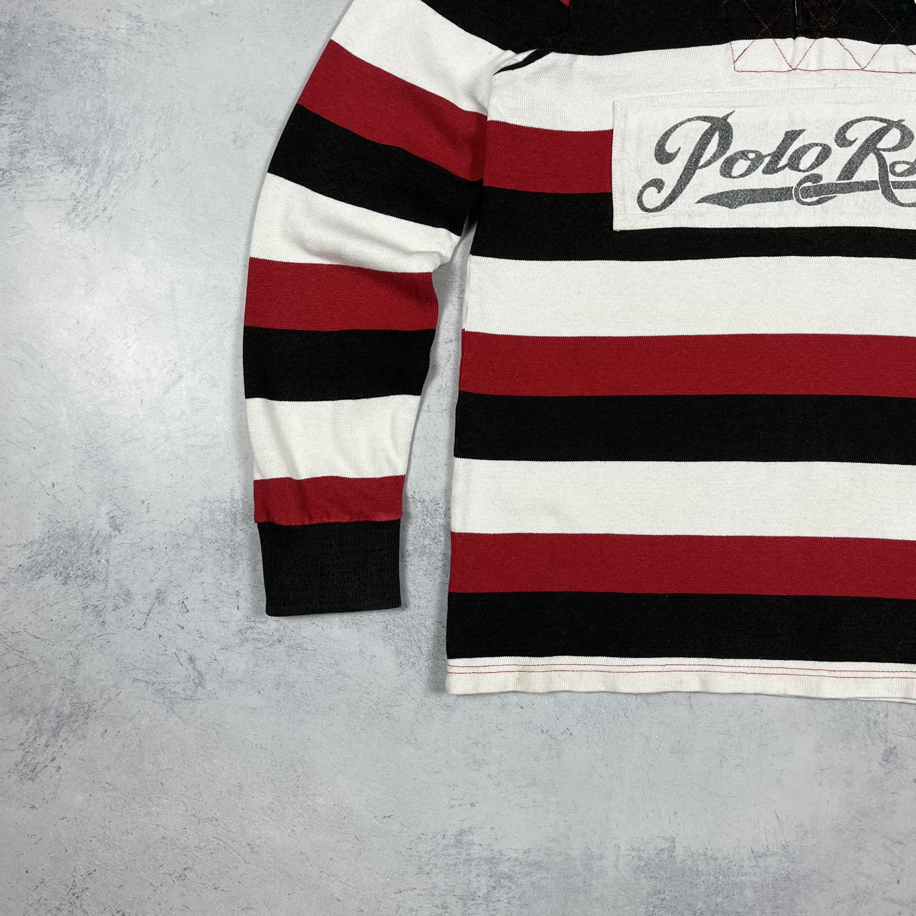 Polo Ralph Lauren Vintage Polo Ralph Lauren Big Logo Rugby Shirt 90’s Size US M / EU 48-50 / 2 - 6 Thumbnail