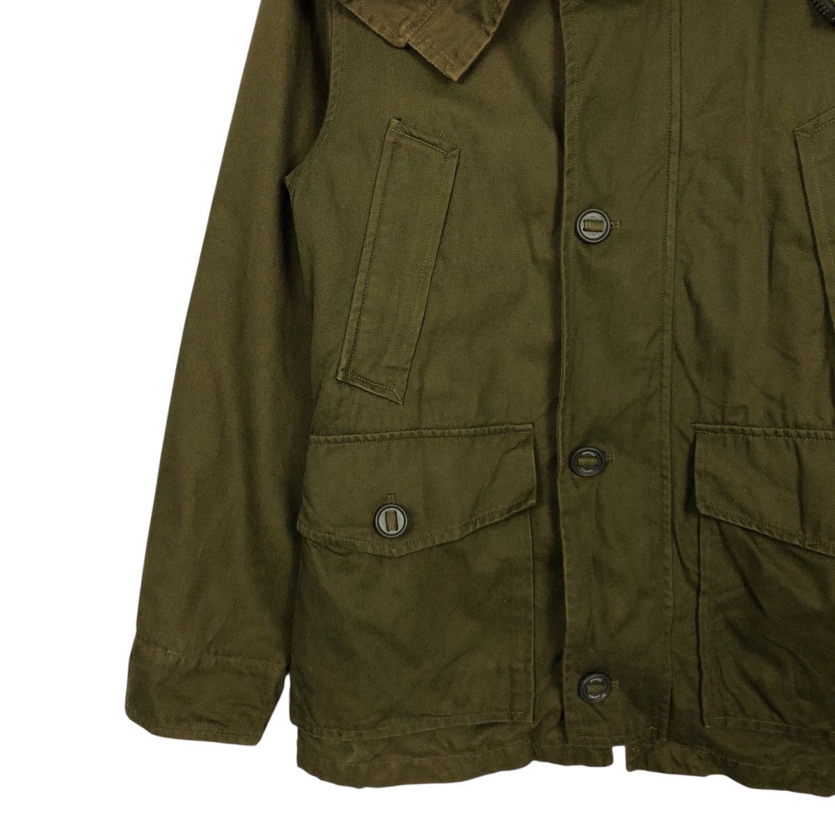 Japanese Brand 🔥 JOURNAL STANDARD Sherpa-Lined Hooded M-65 Field Jacket Size US M / EU 48-50 / 2 - 5 Thumbnail