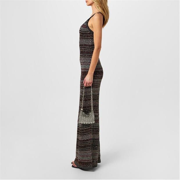 Missoni o1g2r1mq1124 Sleeveless Dress in Multicolor Size M / US 6-8 / IT 42-44 - 5 Thumbnail