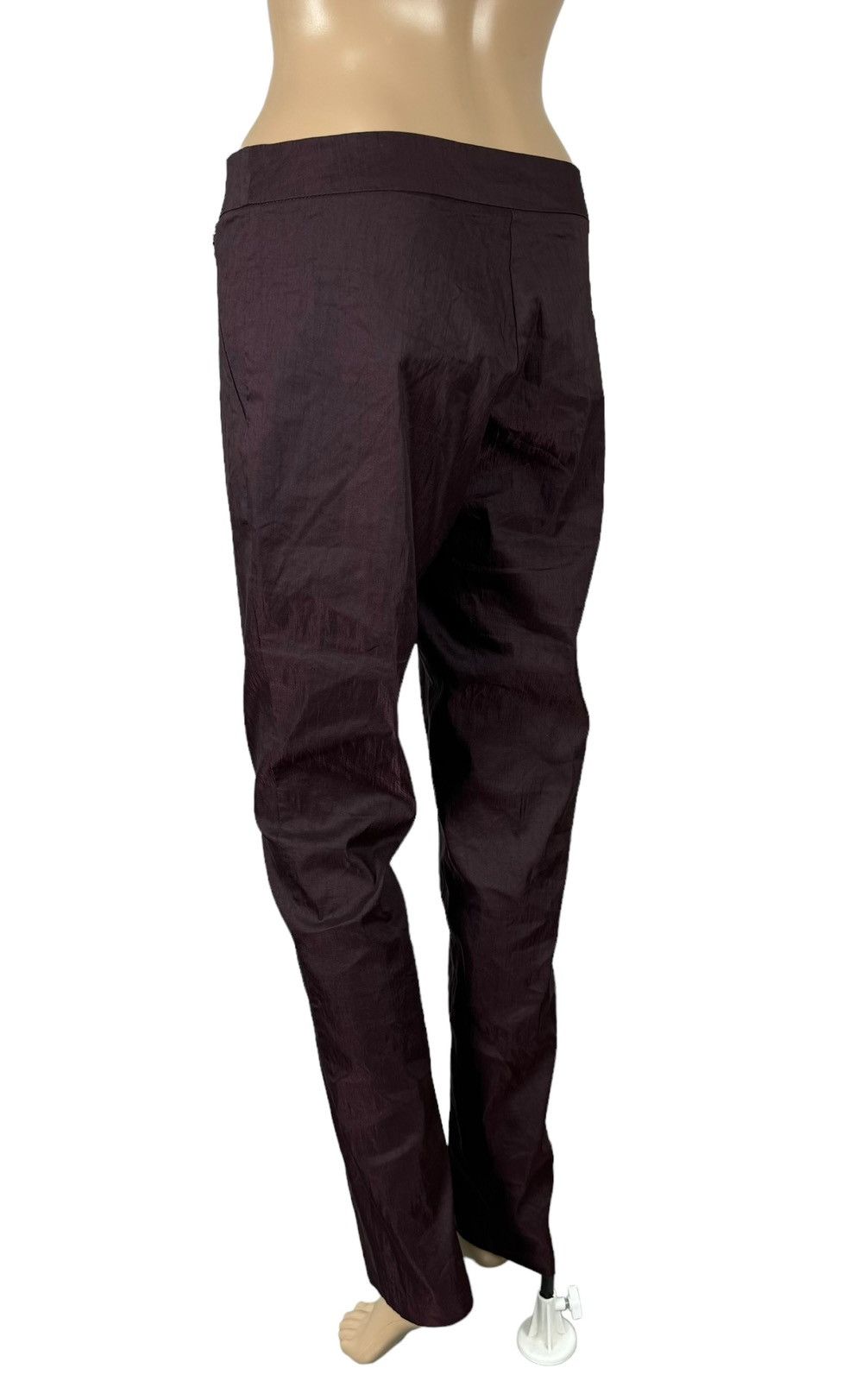 Sarah Pacini Sarah Pacini Linen-Elastan Slim Pants size 1 Size 24" / US 00 / IT 34 - 7 Thumbnail