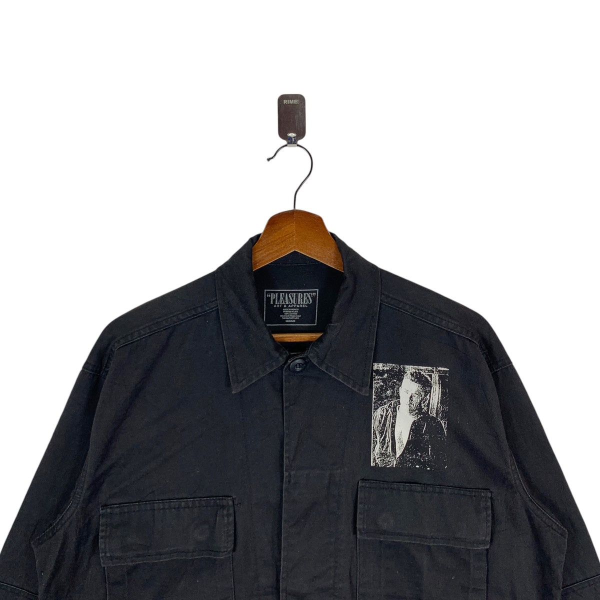 Hypebeast × Pleasures VINTAGE PLEASURES HYPEBEAST LONG SLEEVE BUTTON SHIRT Size US M / EU 48-50 / 2 - 5 Thumbnail