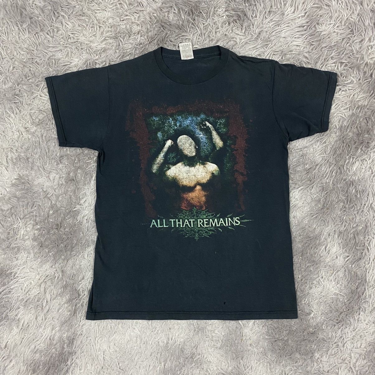 Band Tees × Fruit Of The Loom × Vintage Vintage Y2K band all that remains Size US M / EU 48-50 / 2 - 1 Thumbnail