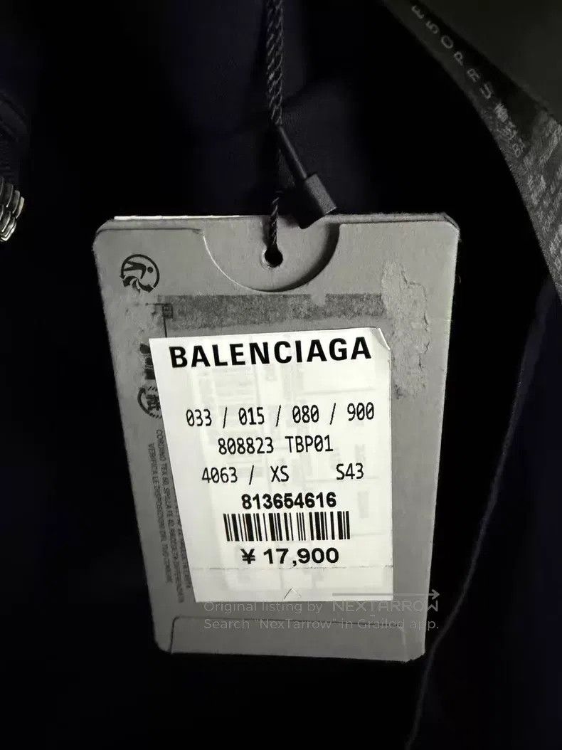 Balenciaga Balenciaga Solid Color Hooded Zip-Up Straight Sleeve Long Size US XS / EU 42 / 0 - 5 Thumbnail