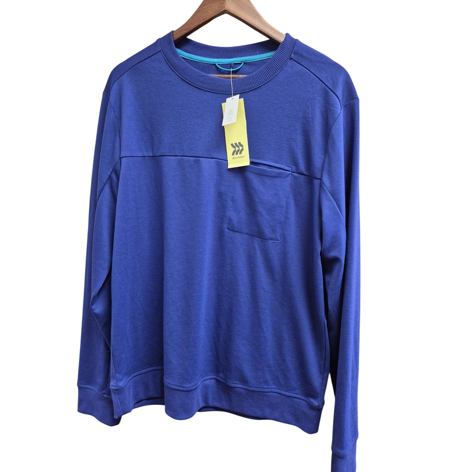 Other Men's Navy Blue Long Sleeve Crewneck Sweatshirt Size US M / EU 48-50 / 2 - 2 Thumbnail