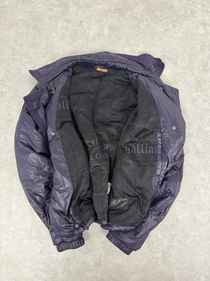 John Galliano AW2010 John Galliano Purple Cozy Double Breasted Bomber Jacket Size US S / EU 44-46 / 1 - 9 Thumbnail
