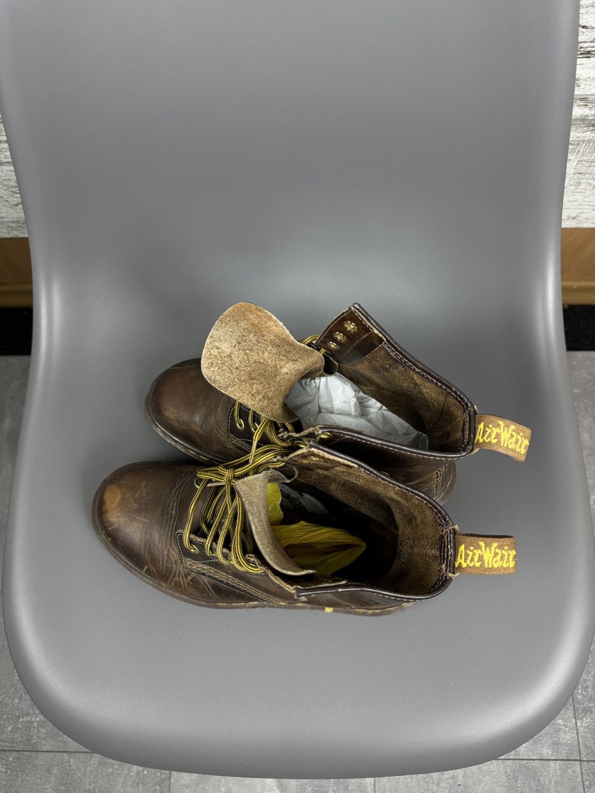 Dr. Martens × Vintage Women’s Vintage Dr.Martens Hi Top Sneakers made in England Size US 5 / EU 37 - 11 Thumbnail