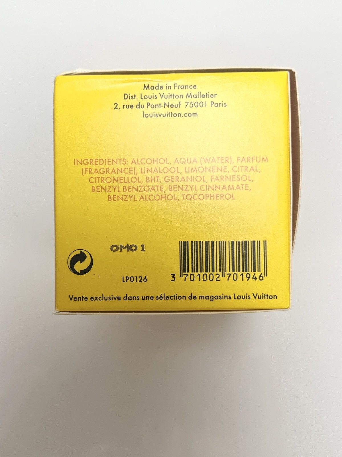 Louis Vuitton *Rare Formula! Sun Song - 100ML Atomiser - 3.4 FL.OZ Size ONE SIZE - 6 Thumbnail