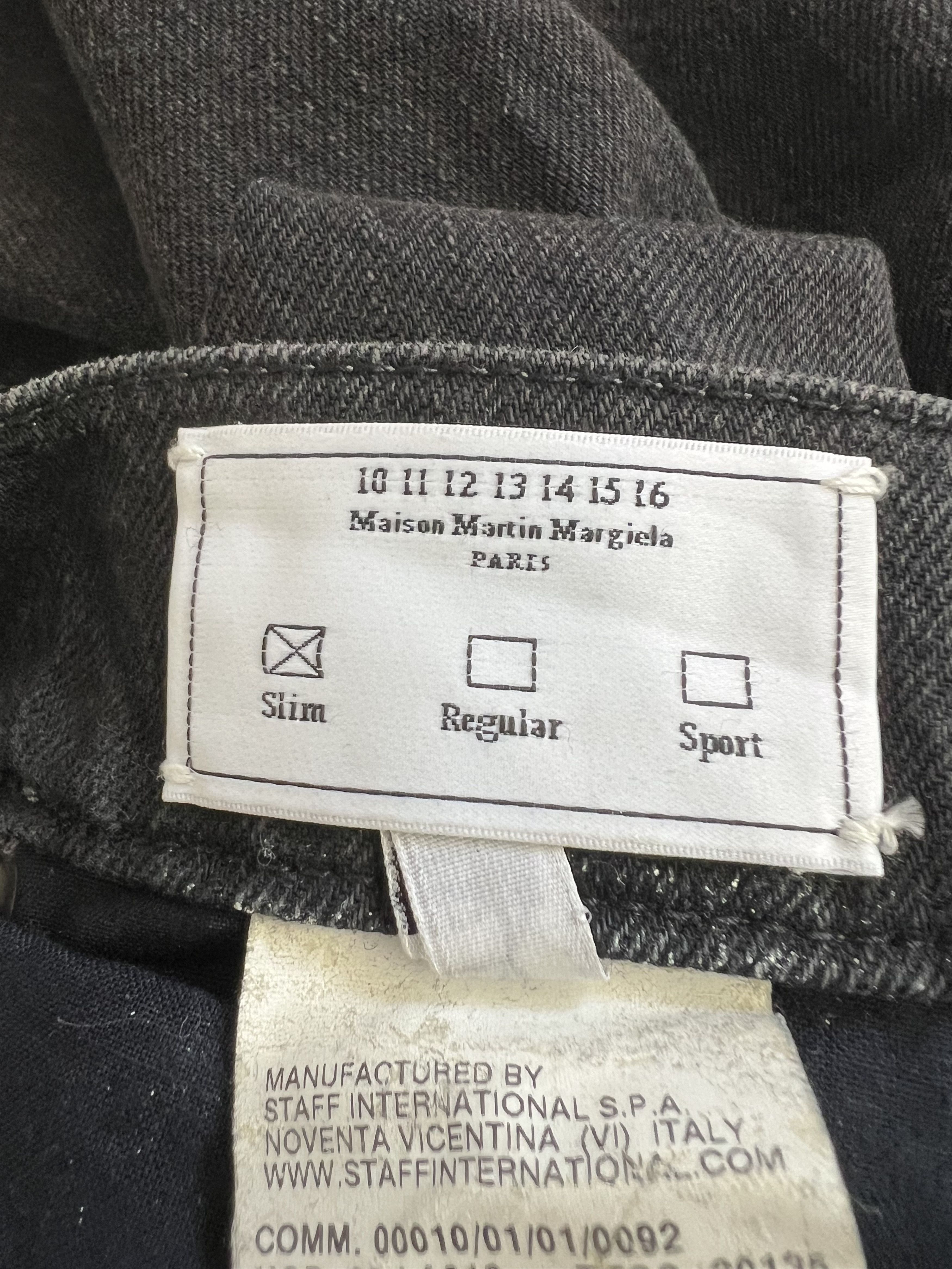 Maison Margiela black Maison Margiela jeans Size US 30 / EU 46 - 7 Thumbnail