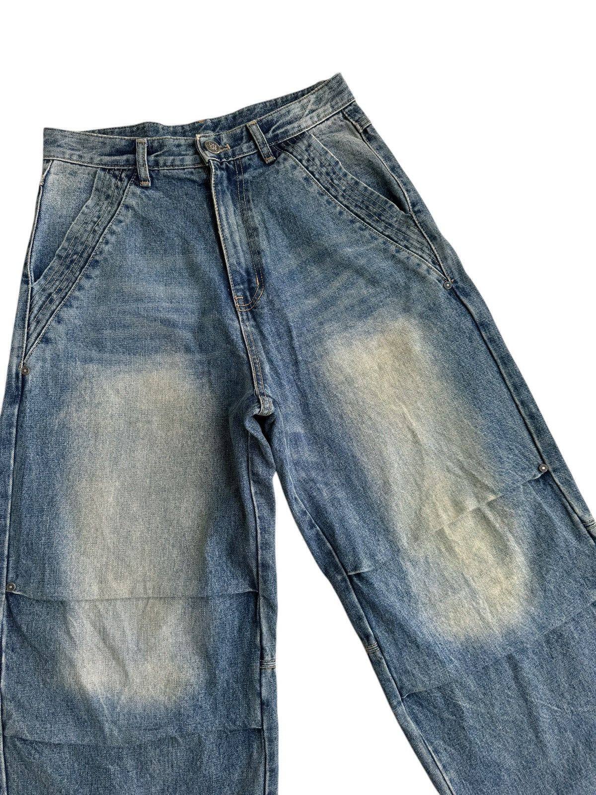 JNCO × Wu-Tang Clan Vintage DNSR Japanese Brand Hip Hop Baggy Jeans Size US 30 / EU 46 - 6 Thumbnail
