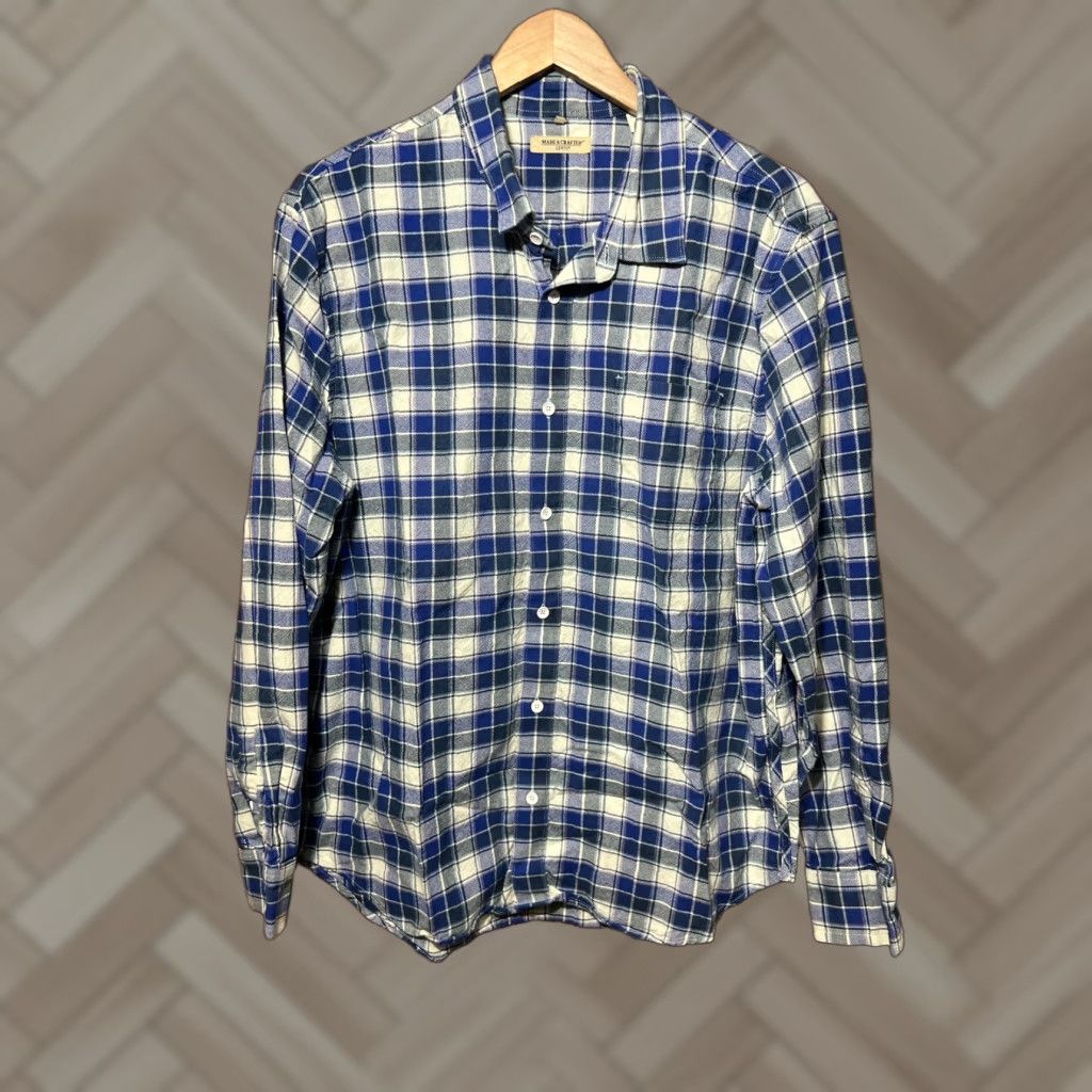 Levi's VINTAGE Levi's Womens Plaid Button up Long Sleeve 4 Flannel Shirt Red Cowgirl Work Casual Cotton 2 Breast Pockets Womens Size S / US 4 / IT 40 - 1 Thumbnail