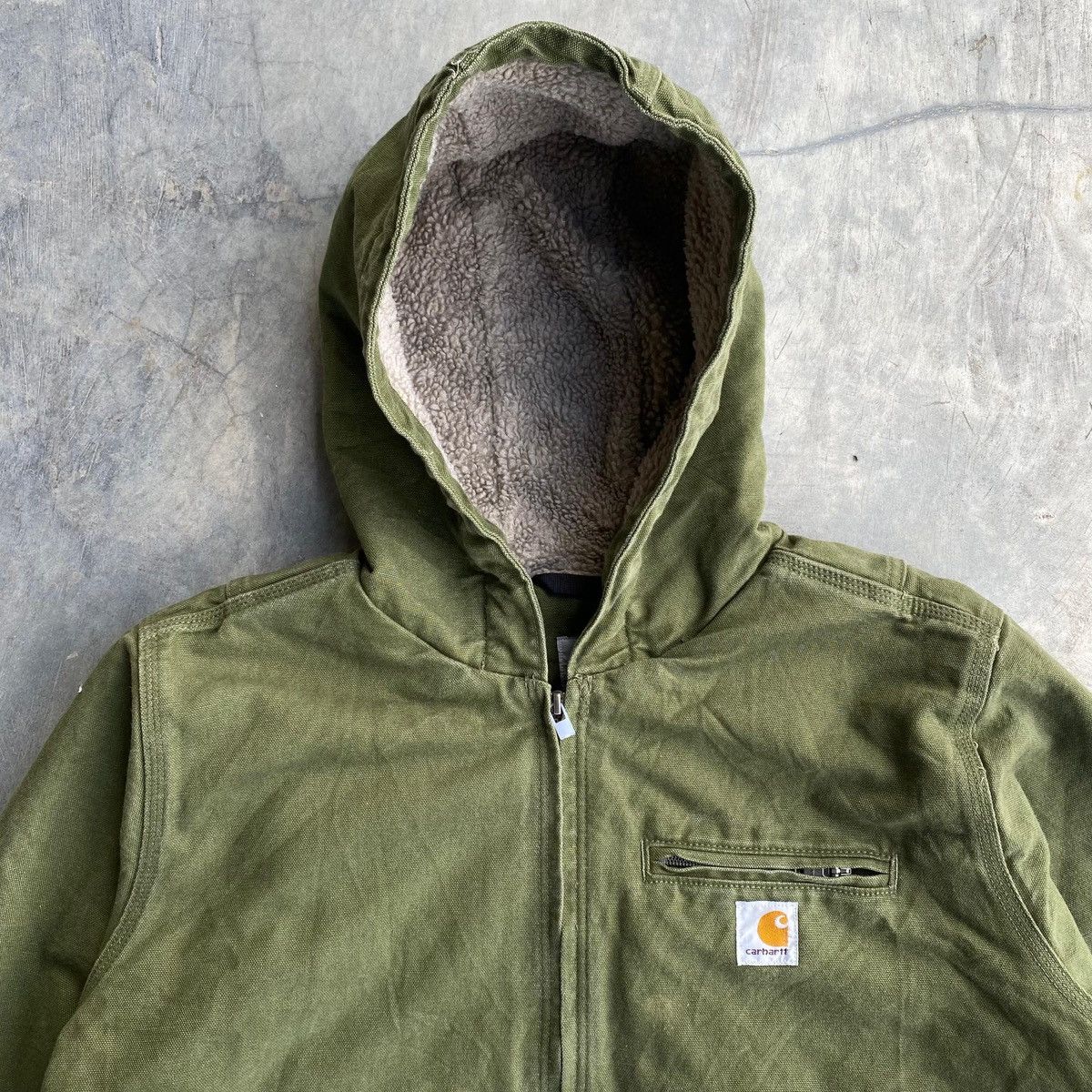 Carhartt Carhartt Moss Green Sierra Jacket Size US XL / EU 56 / 4 - 2 Thumbnail