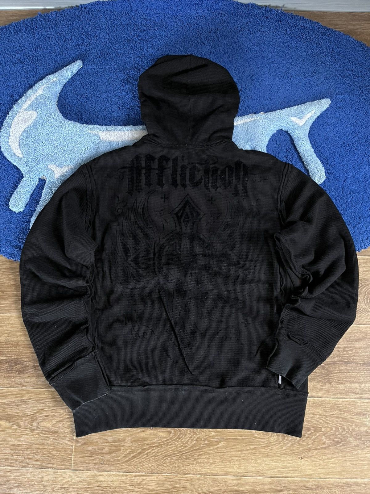 Affliction Vintage Affliction Reversible Zip Hoodie Live Fast Size US M / EU 48-50 / 2 - 2 Thumbnail