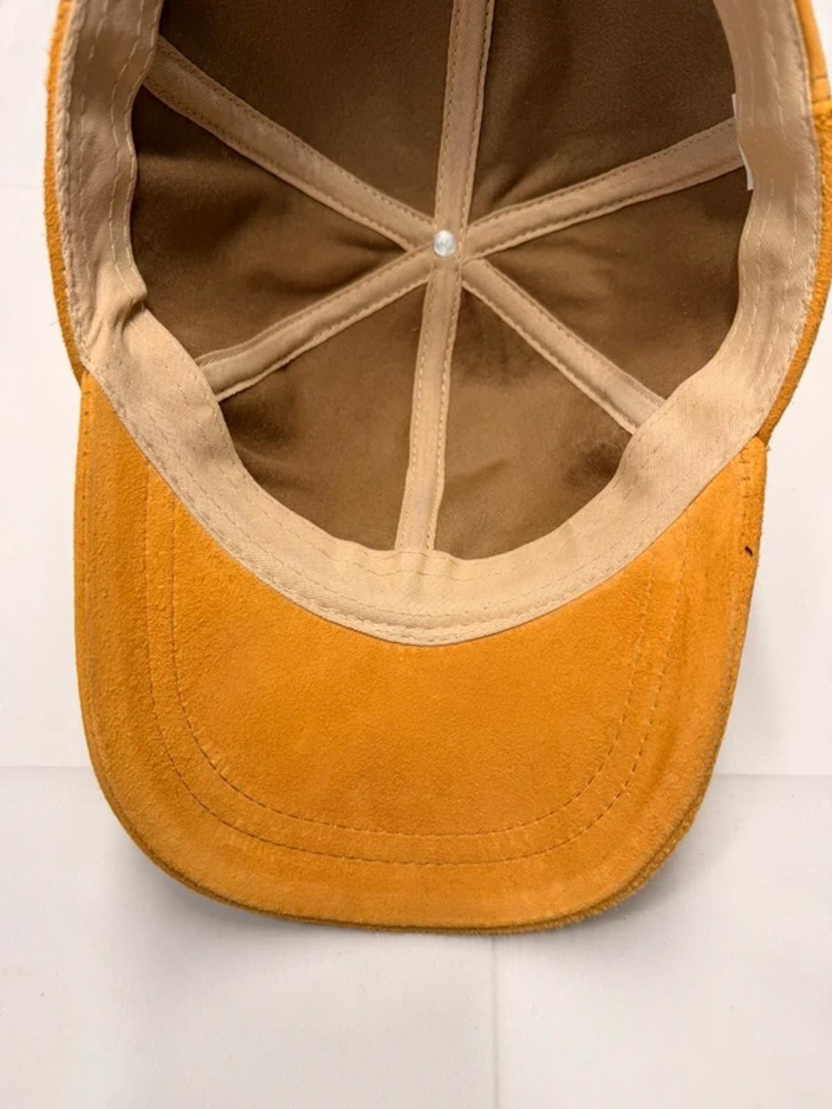 Other NEW Mustard Suede Baseball Cap - Premium Hat #032 Size ONE SIZE - 5 Thumbnail