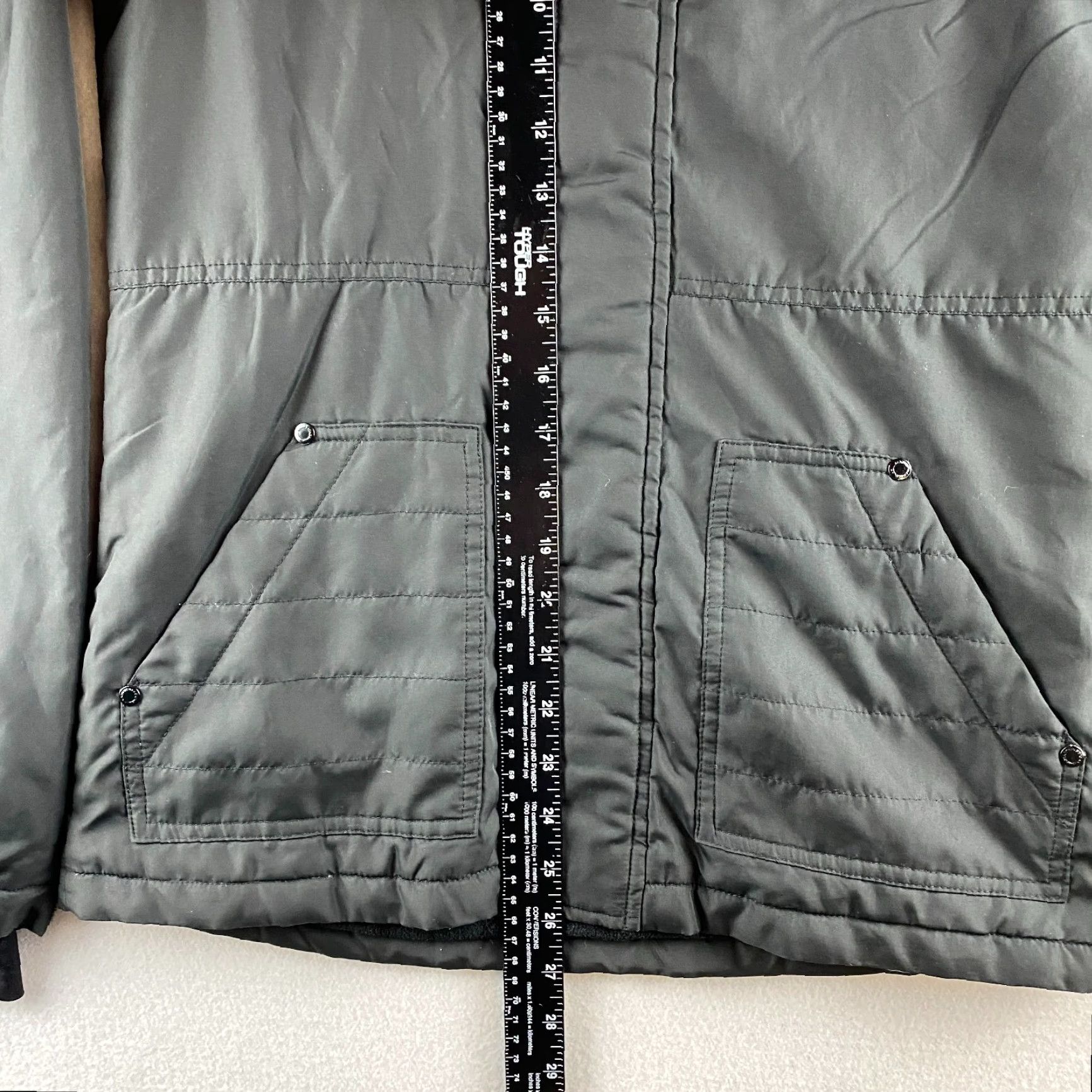 Billabong Billabong Jacket Mens Small S Hooded Full Zip Fleece Lined Button Pockets Black Size US S / EU 44-46 / 1 - 6 Thumbnail