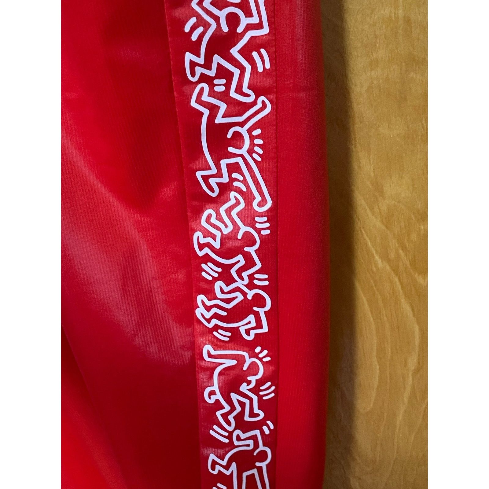 Junya Watanabe Junya Watanabe Comme des Garcons Basquiat Print Red Trousers Size US 32 / EU 48 - 3 Thumbnail
