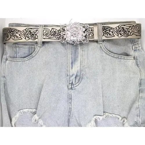 Japanese Brand Poisonous Rose Buckle Belt Size ONE SIZE - 4 Thumbnail