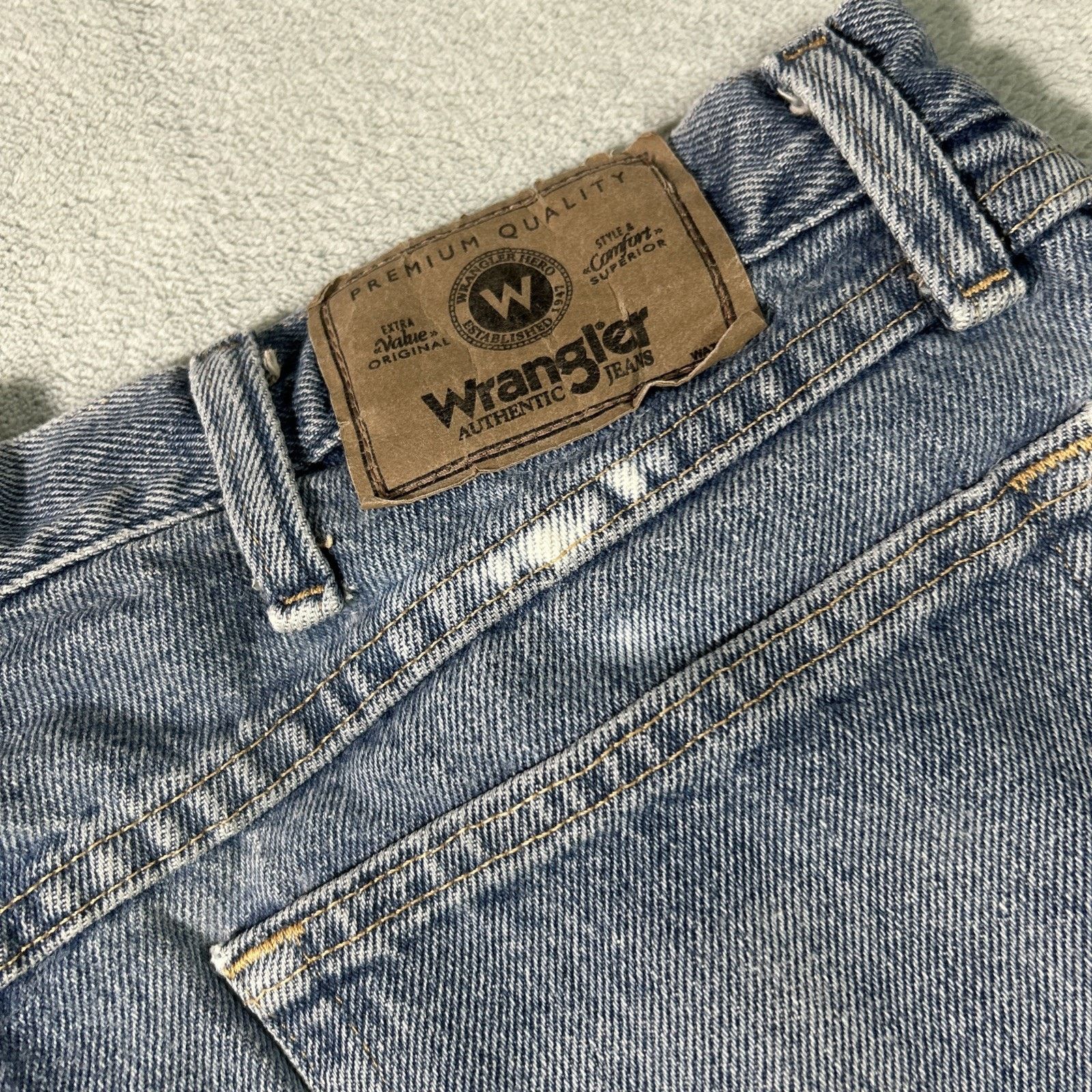 Wrangler Wrangler Loose Straight Jeans 34x34 Wide Relaxed Hamilton Size US 34 / EU 50 - 5 Thumbnail