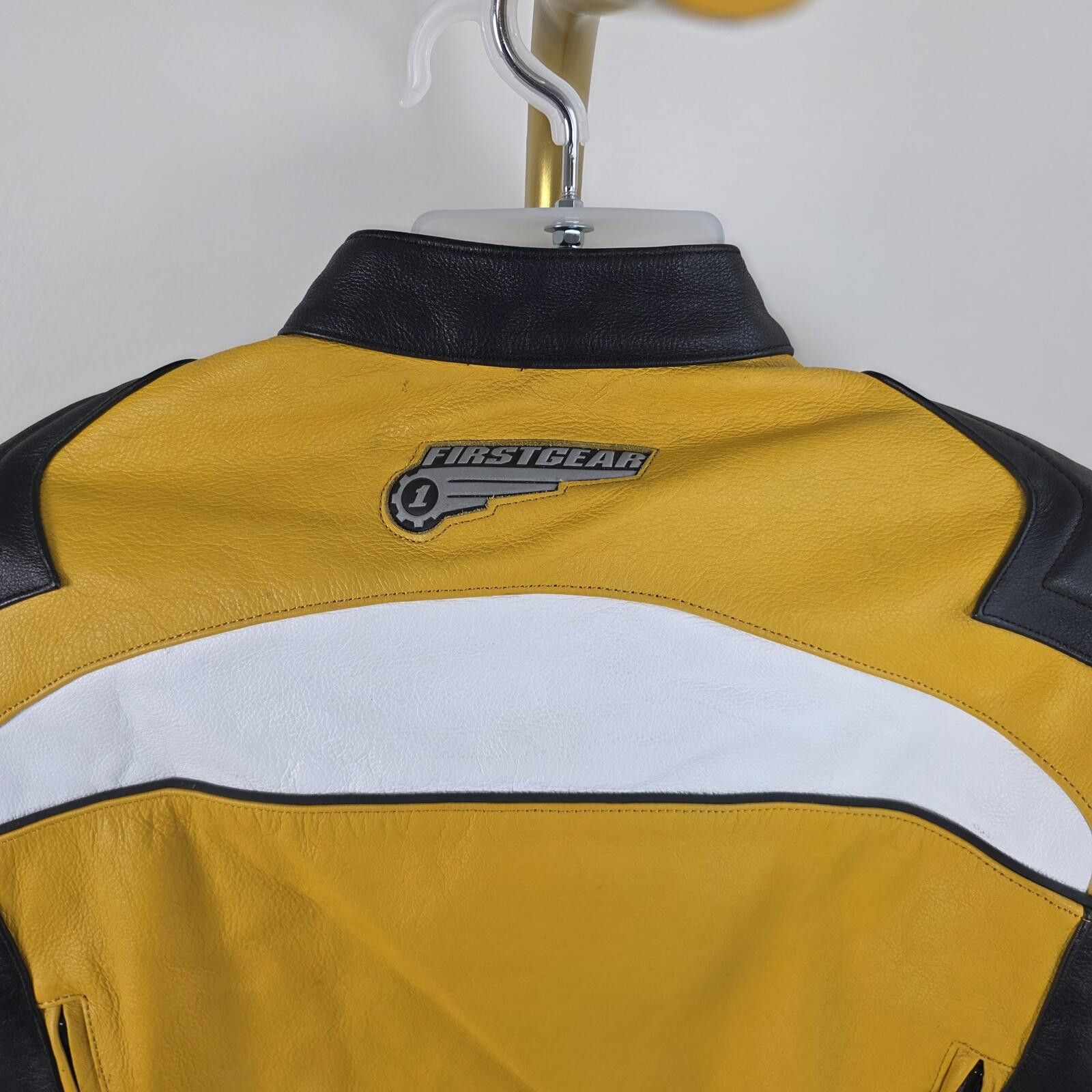 FirstGear Bikercore First Gear Leather High-Performance Jacket sz 50 Size US M / EU 48-50 / 2 - 8 Thumbnail
