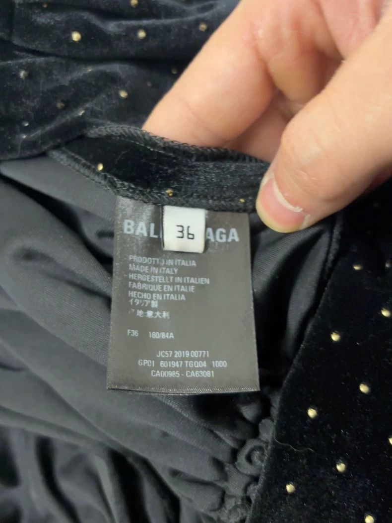 Balenciaga Full Diamond Dress