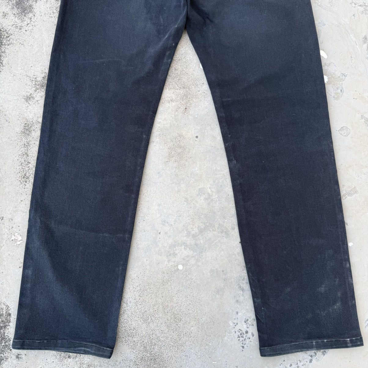 Edwin W31 Vintage Edwin Faded Black Denim Jean Pants W31x31 Size US 31 - 12 Thumbnail