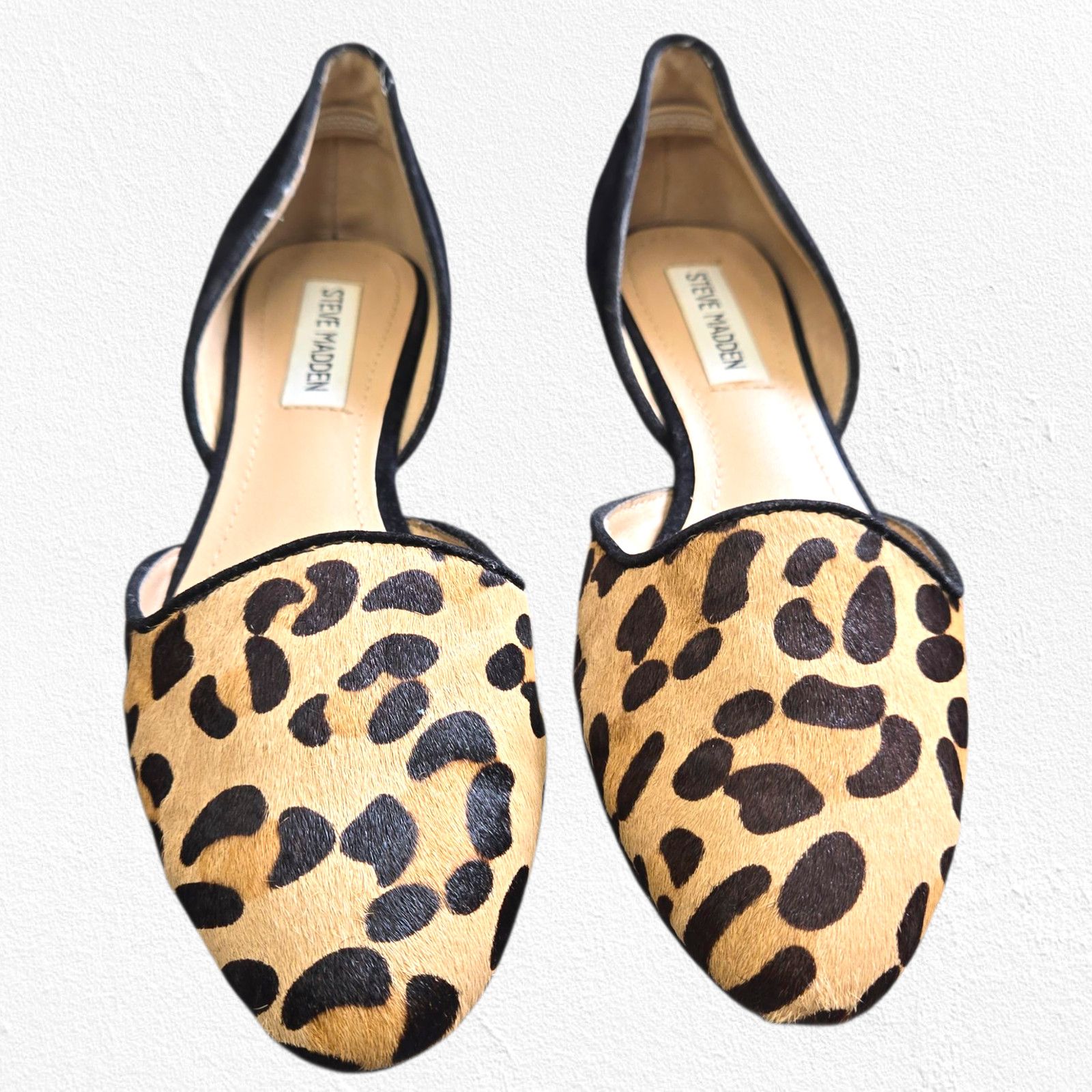 Steve Madden Steve Madden Vamp Leopard Calf Hair D’Orsay Flats Size 7.5 Size US 7.5 / IT 37.5 - 4 Thumbnail