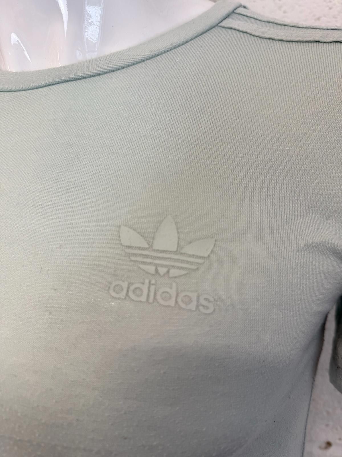 Adidas Adidas Mint Green Lightweight T-Shirt Womens Size 6 Size XS / US 0-2 / IT 36-38 - 3 Thumbnail