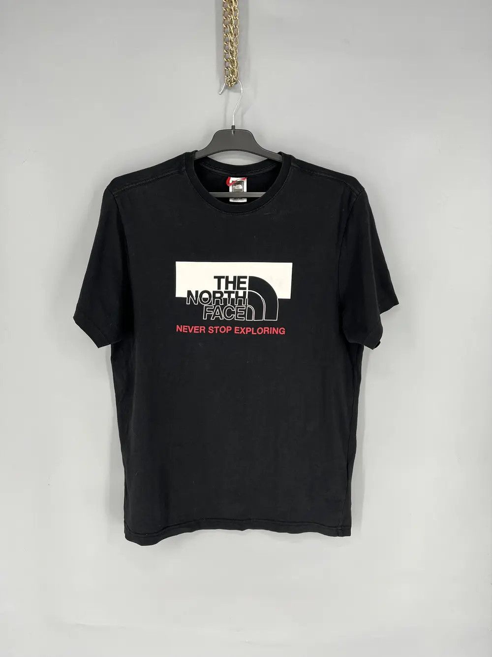 The North Face The North Face Mens Size M Never Stop Exploring Gray Tee NWT Size US M / EU 48-50 / 2 - 1 Thumbnail