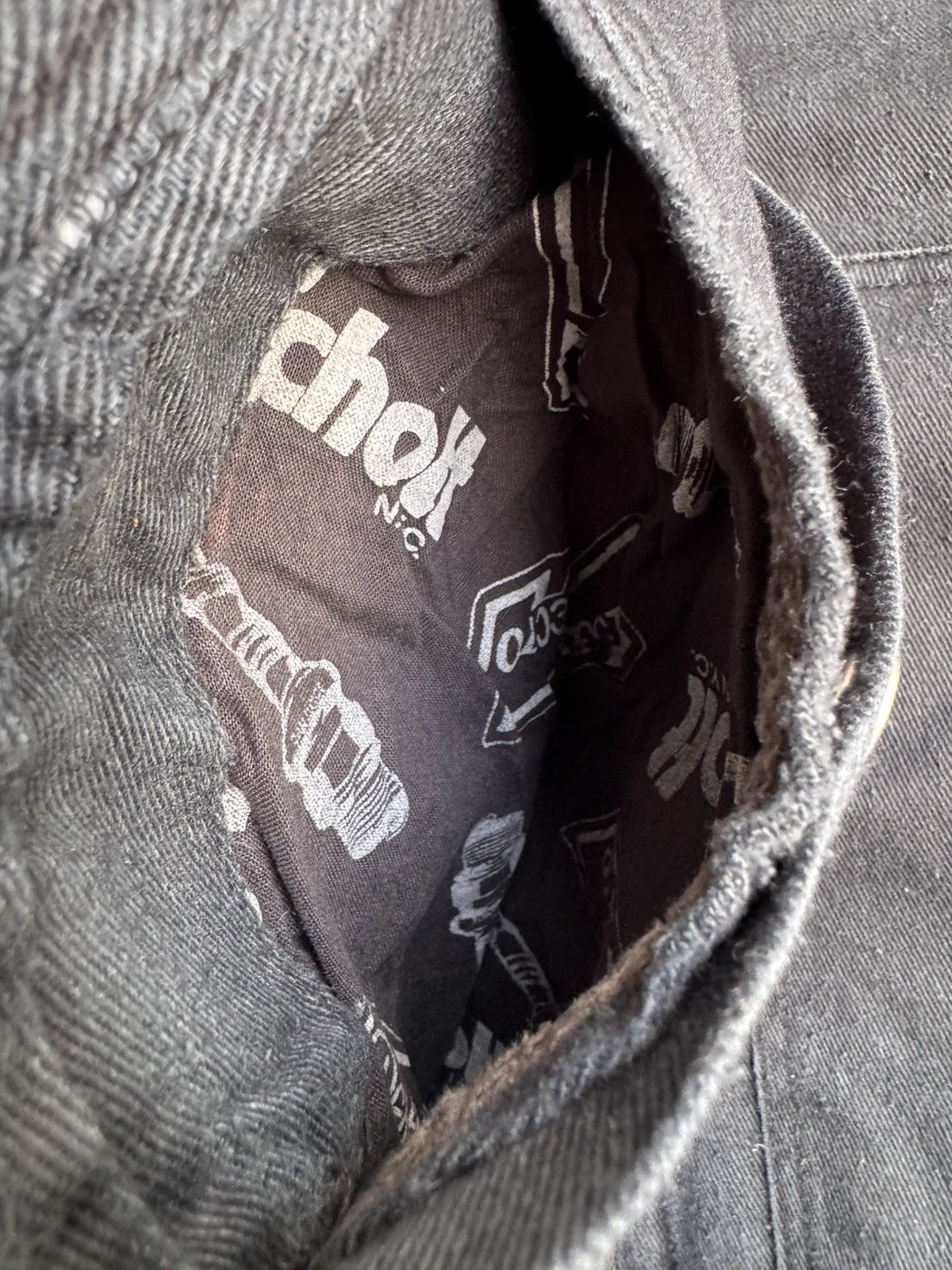 Schott VERY RARE VINTAGE JACKET SCHOTT BROS PERFECTO TWILL SHERPA Size US M / EU 48-50 / 2 - 7 Thumbnail