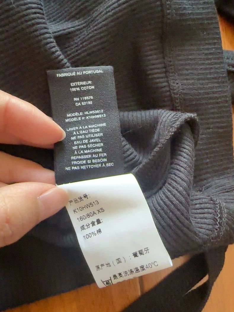 Helmut Lang HELMUT LANG Black tights with short sleeves Size XS / US 0-2 / IT 36-38 - 4 Thumbnail