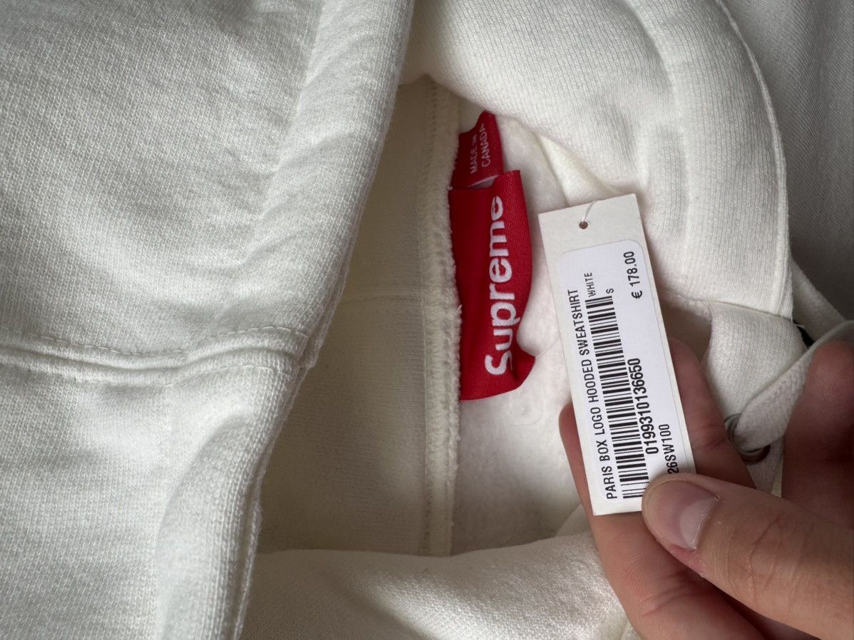 Supreme supreme paris exclusive 10th anniversary hoodie sweatshirt Size US S / EU 44-46 / 1 - 5 Thumbnail
