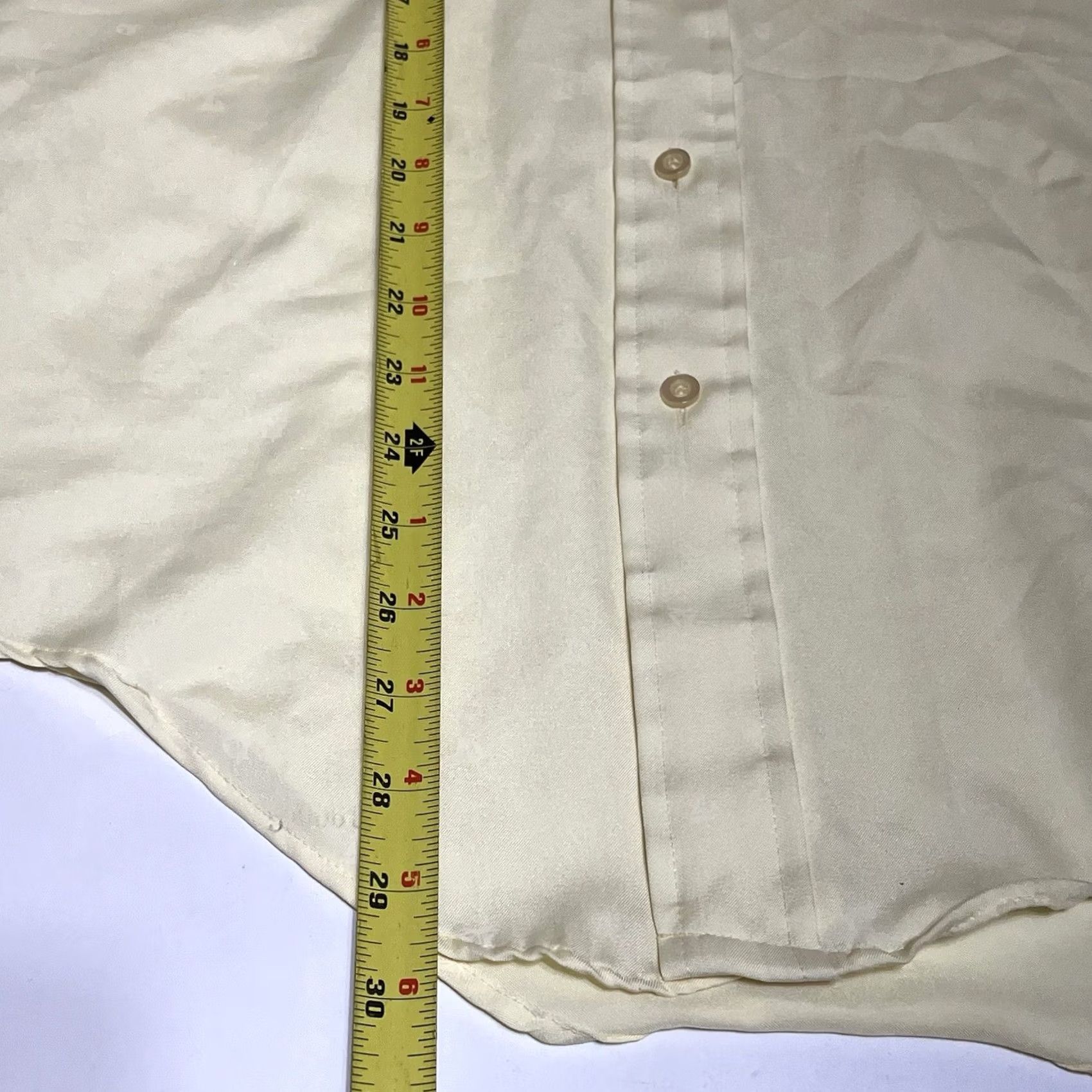 Vintage VINTAGE Andhurst Dress Shirt Short Sleeve Mens S Yellow Sailboats Button Shirt Regular Collar Style Point USA United States Size US S / EU 44-46 / 1 - 6 Thumbnail